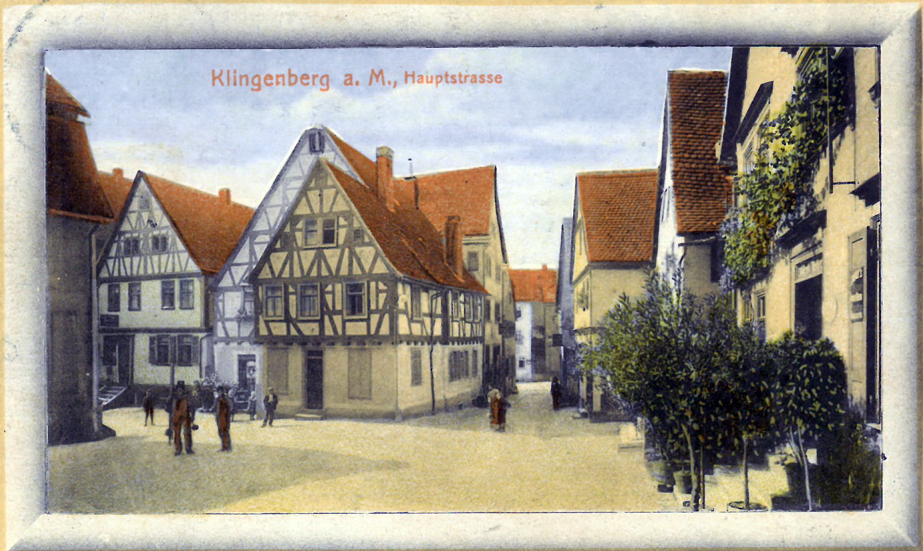 Ansichtskarte coloriert ca. 1914