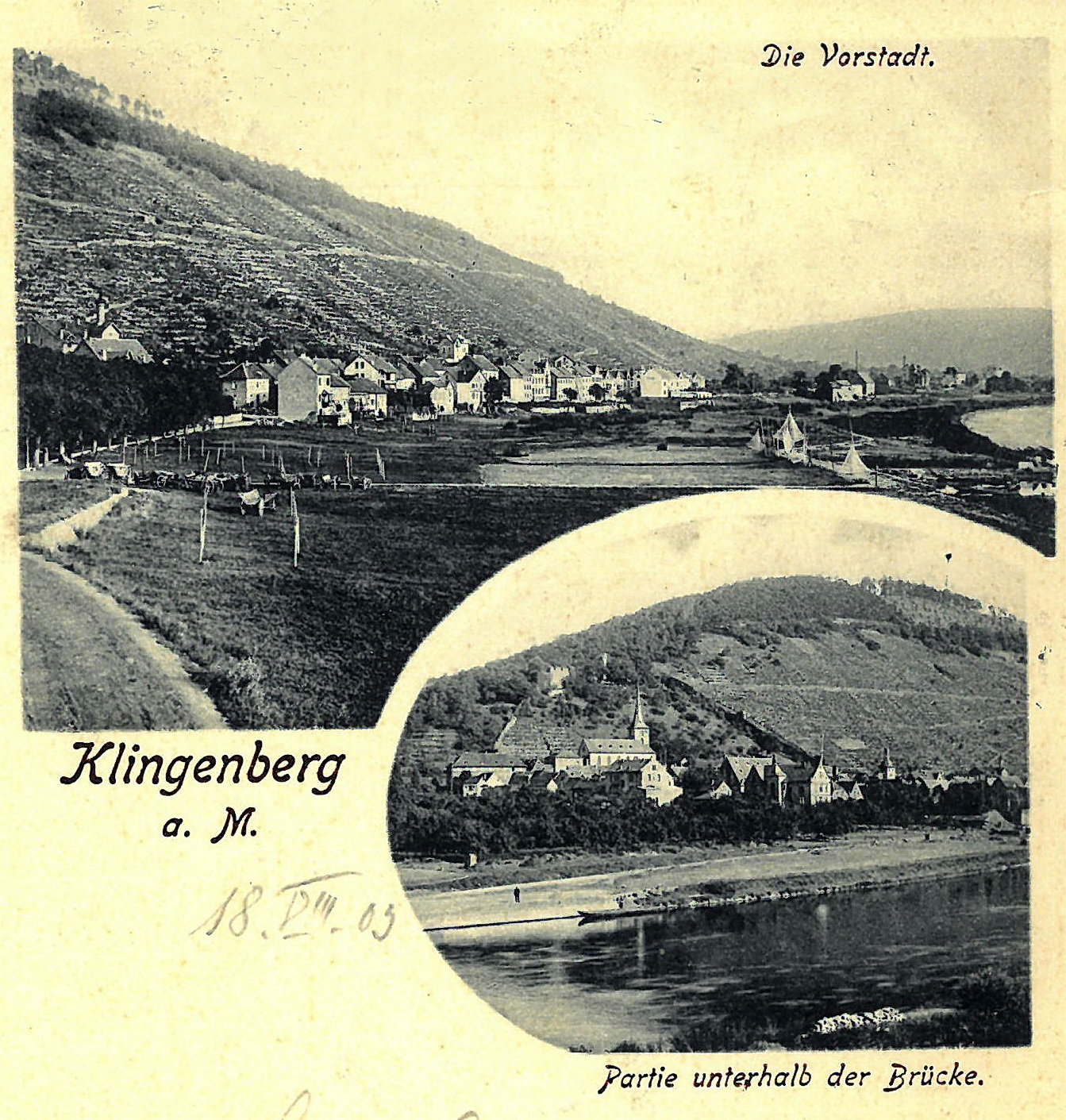 Ansichtskarte von 1903