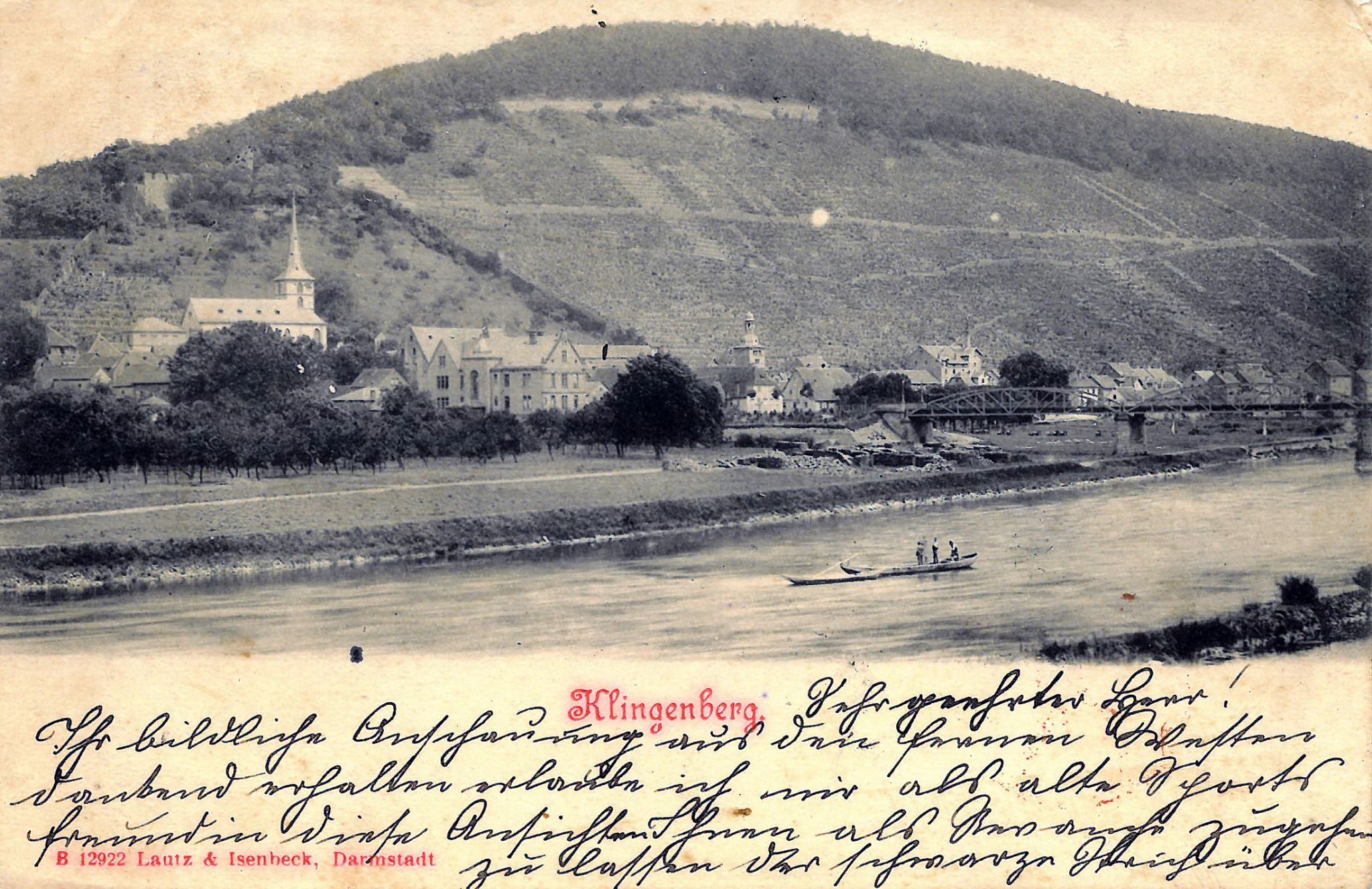 Ansichtskarte um 1901