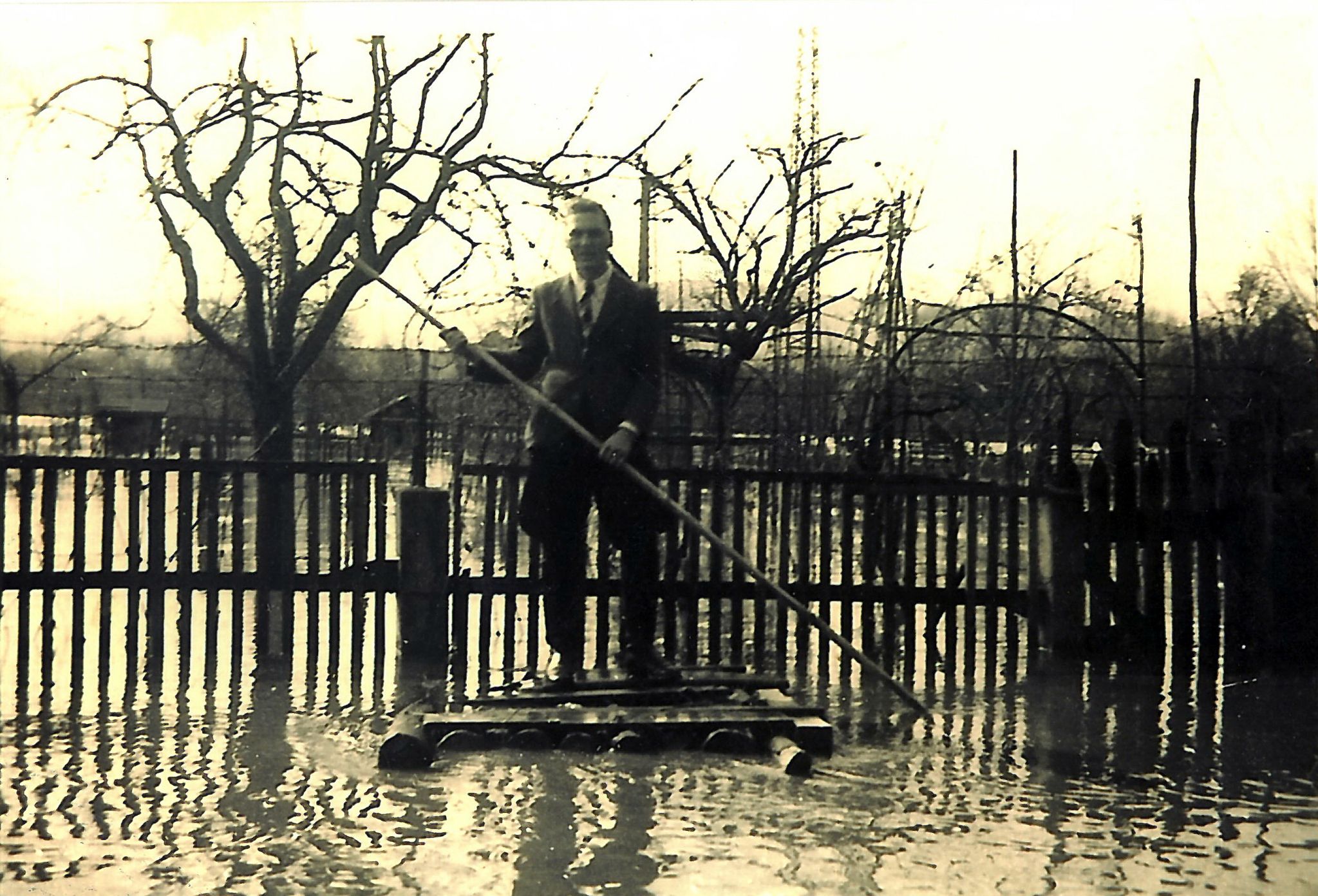 Hochwasser um 1940