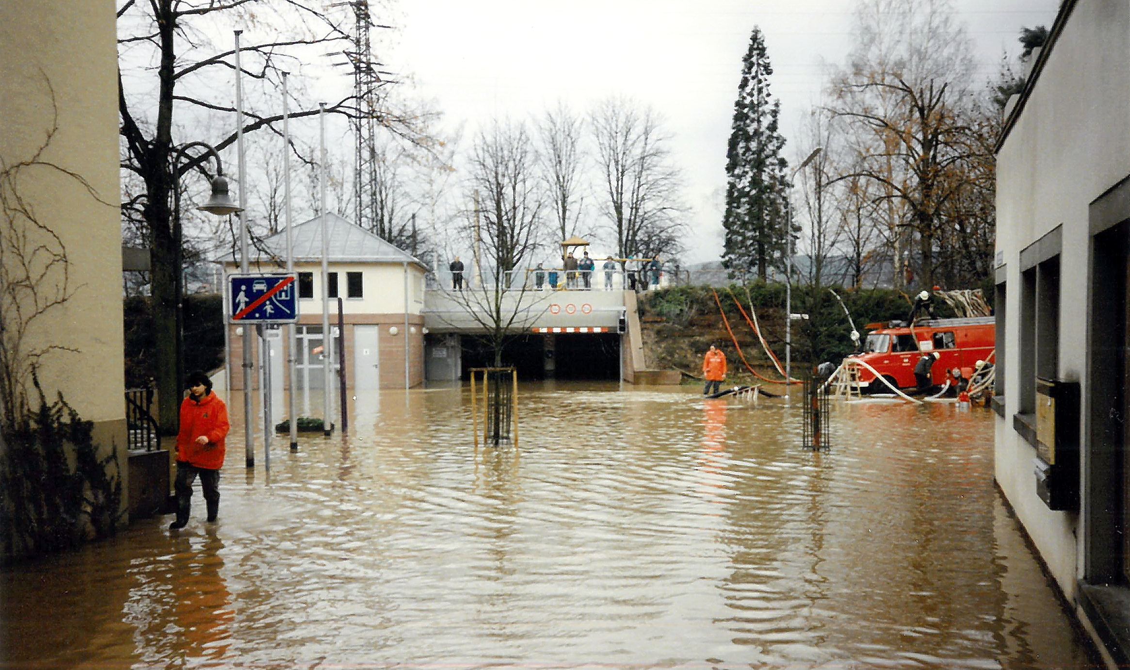 Blick aus der Lindenstraße nach Westen