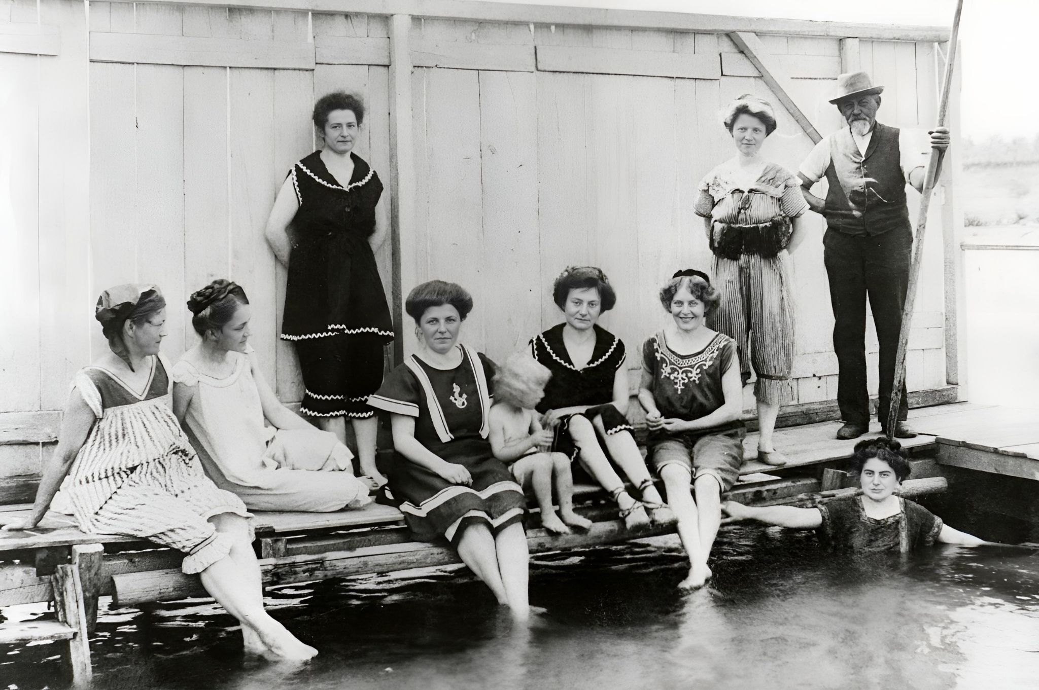 Schwimmkurs 1902