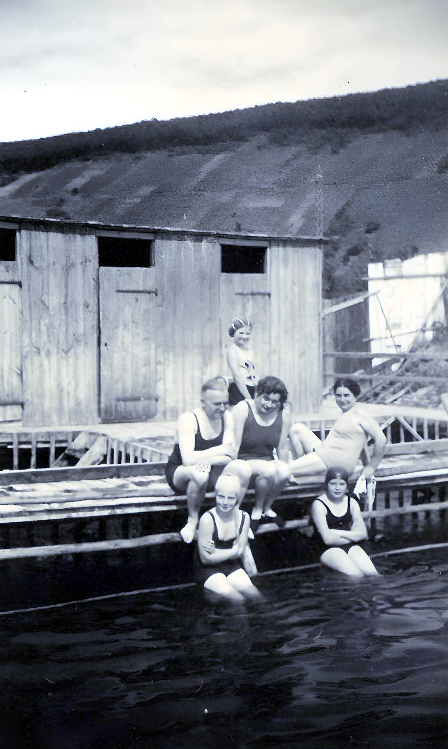 Gruppenfoto im Mainbad