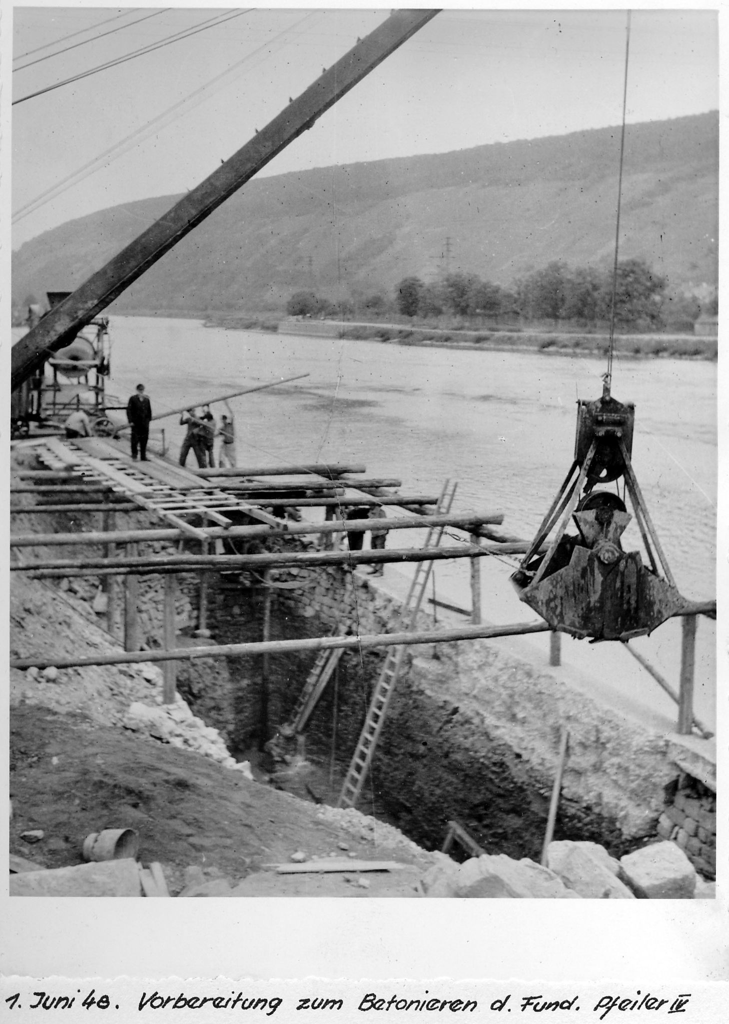 Neubau der 2. Mainbrücke