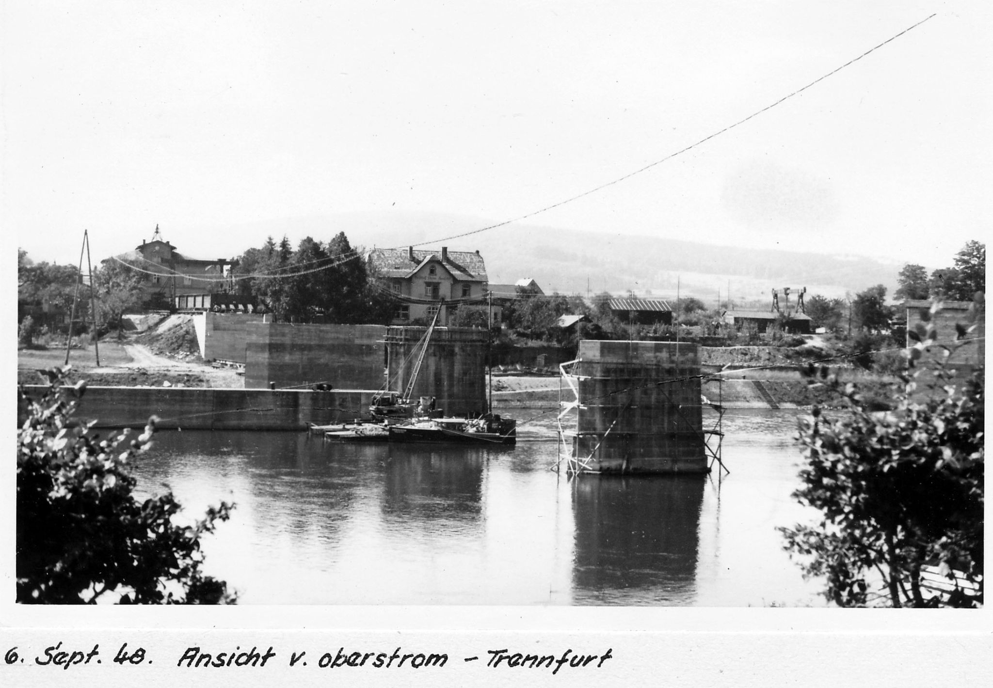 Neubau der 2. Mainbrücke