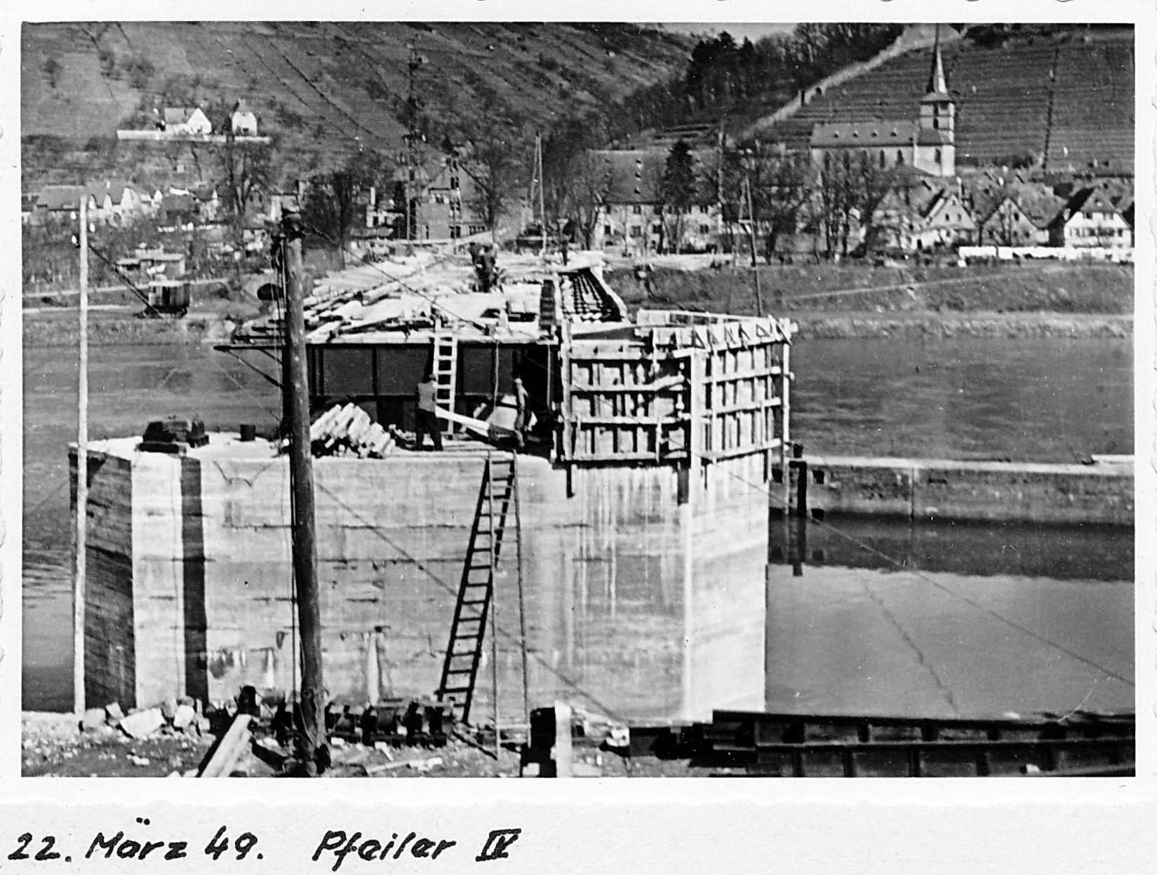 Neubau der 2. Mainbrücke