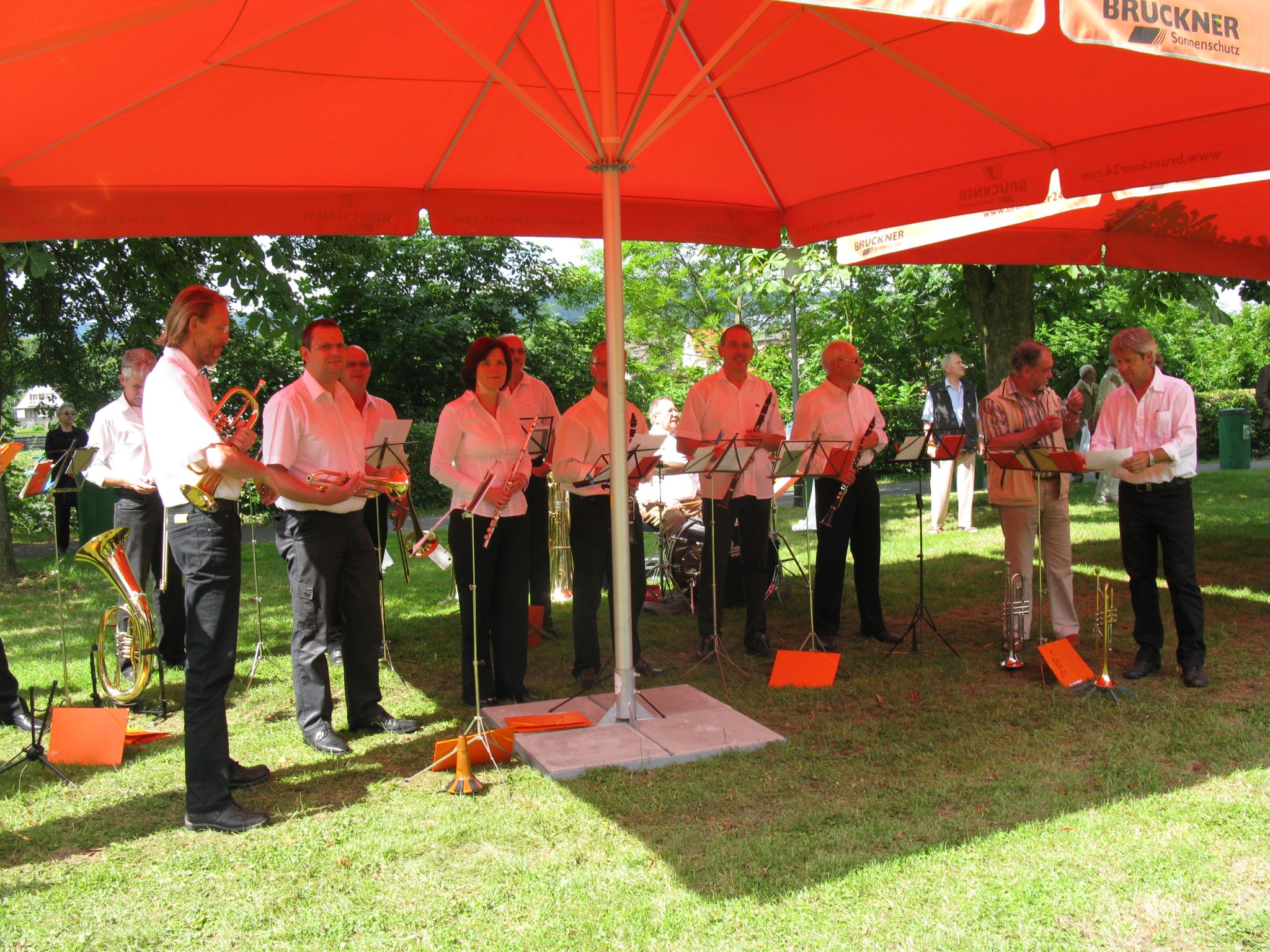 Grundsteinlegung am 30.07.2010