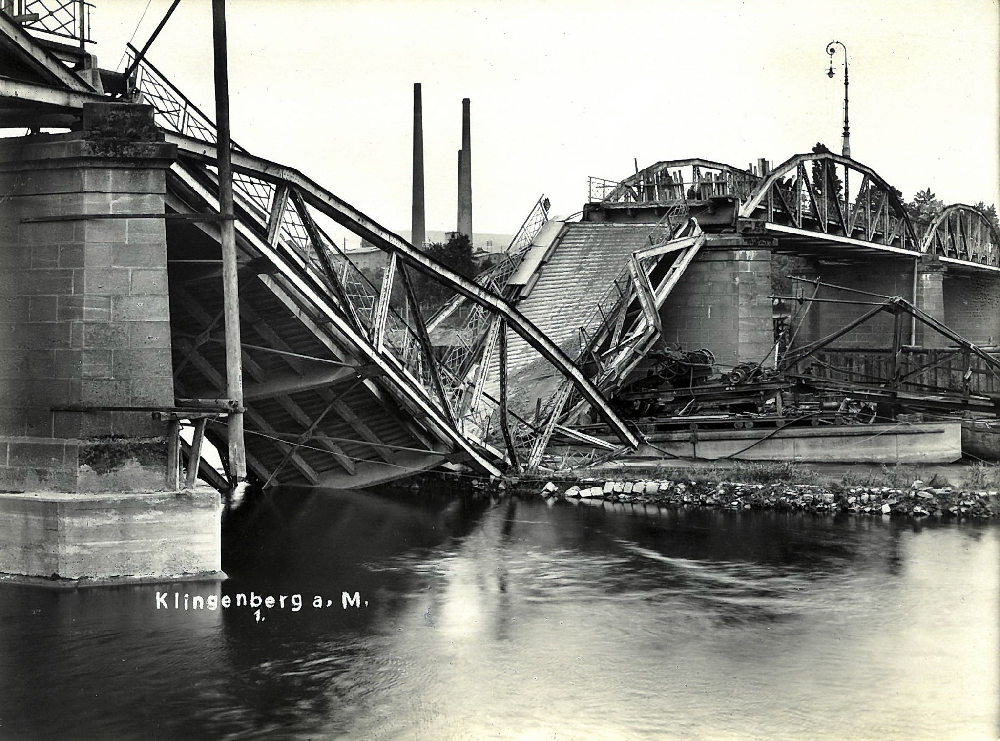 Brückeneinsturz am 10. Juni 1929