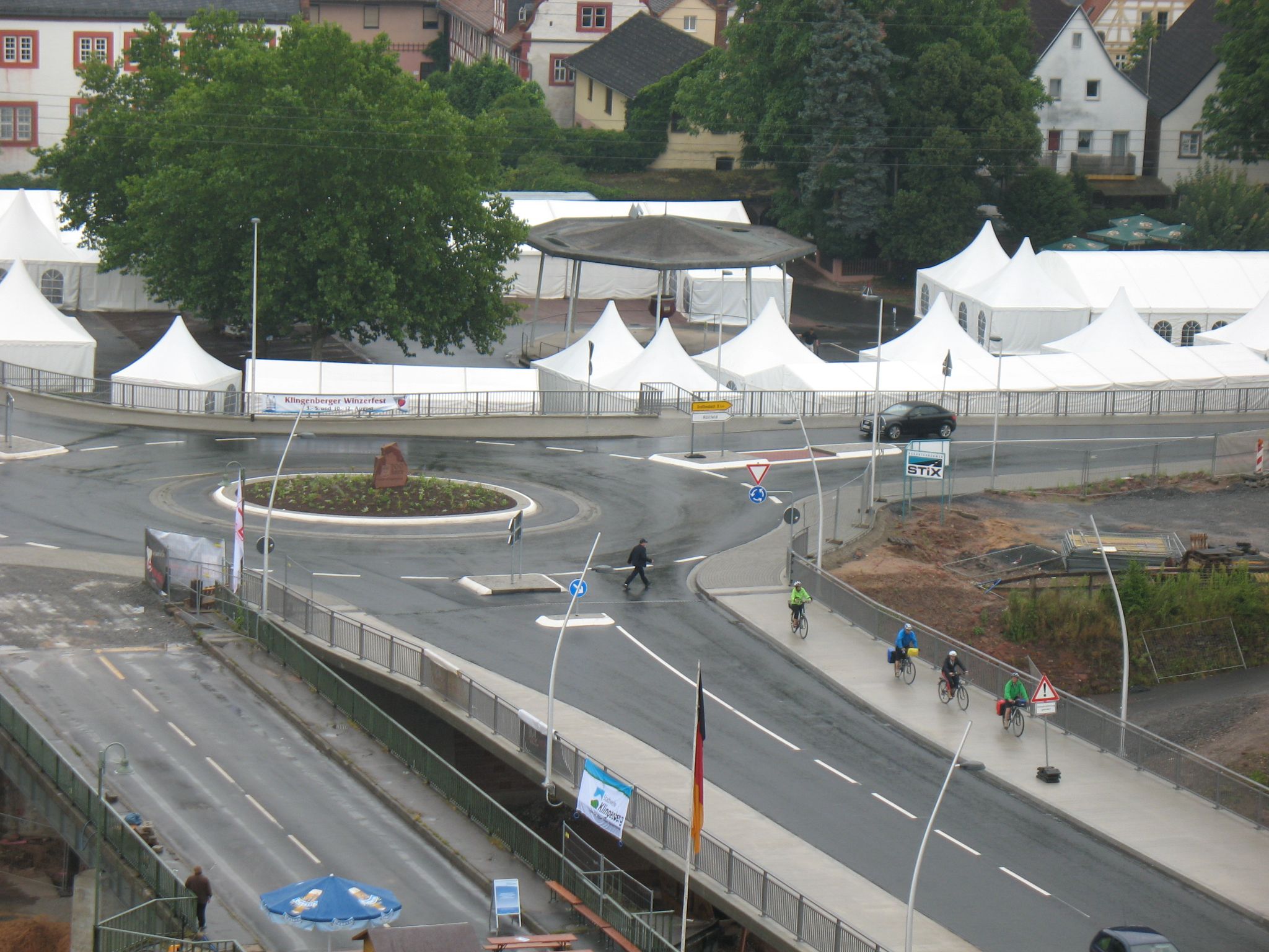 Brückeneröffnung am 27.07.2012