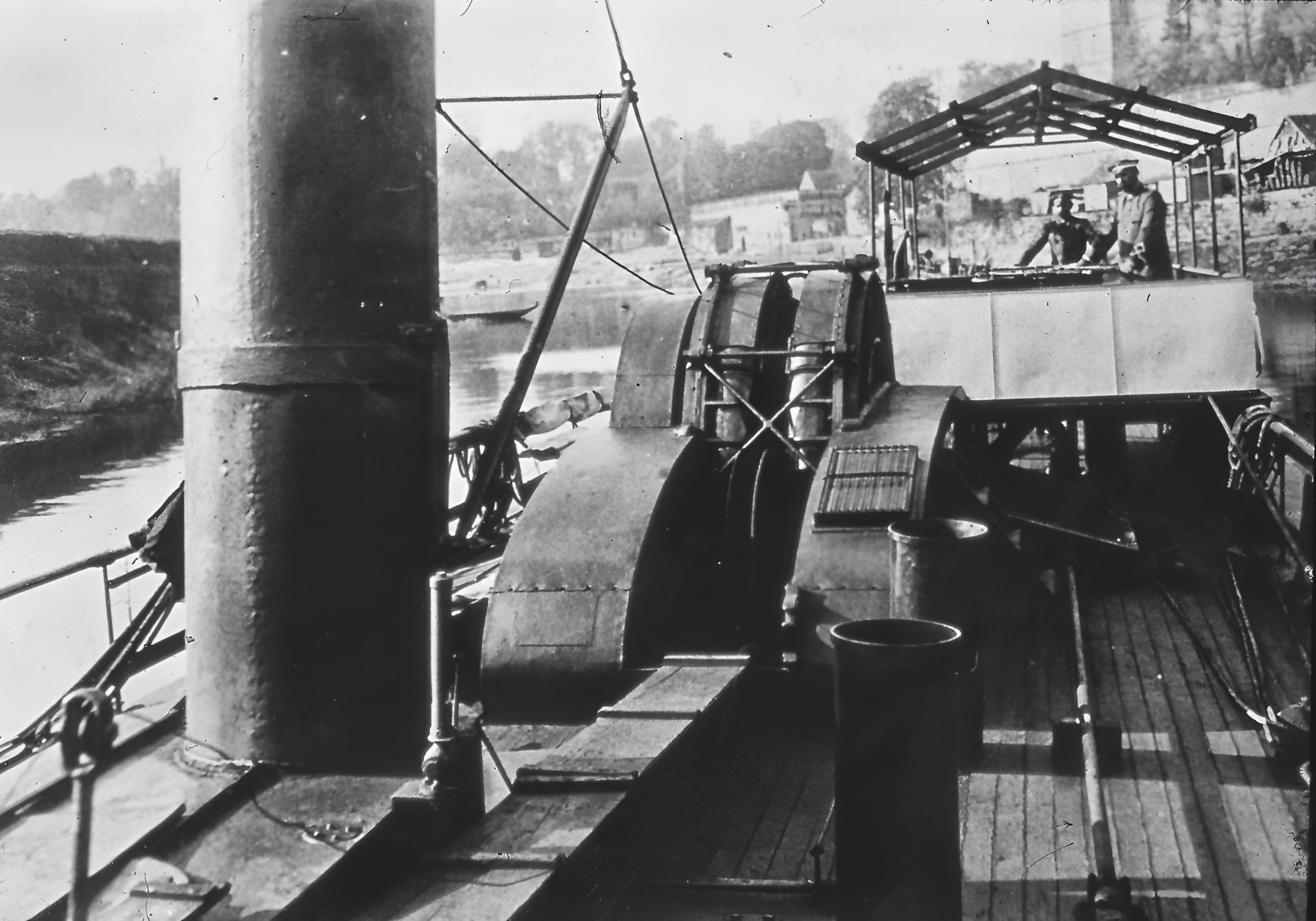 Die Määkuh vor Aschaffenburg, unterhalb des Schlosses Johannisburg