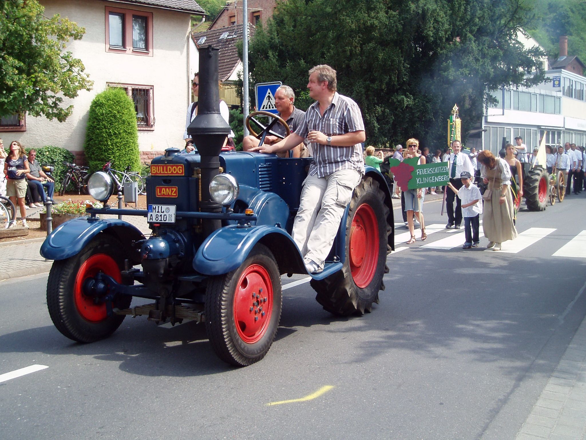 Jubiläumsfestzug 100 Jahre Weinbauverein