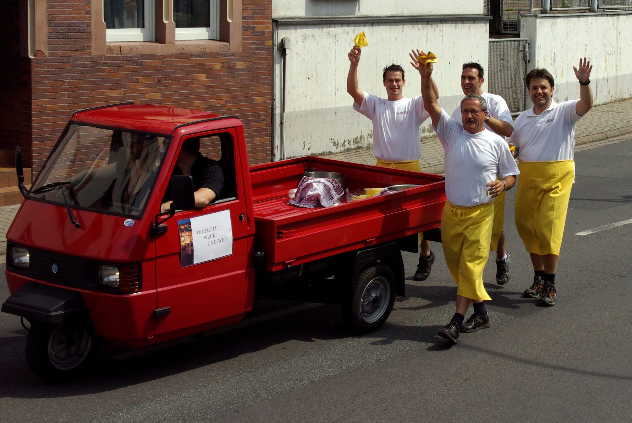 Jubiläumsfestzug 100 Jahre Weinbauverein