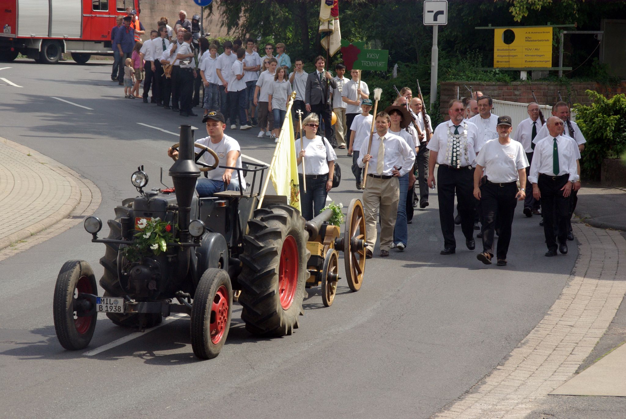 Jubiläumsfestzug 100 Jahre Weinbauverein