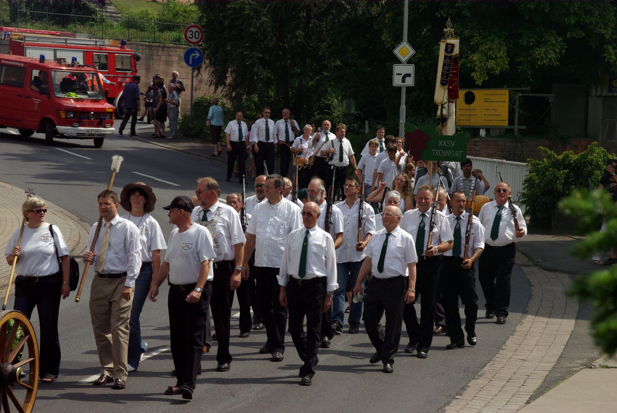 Jubiläumsfestzug 100 Jahre Weinbauverein
