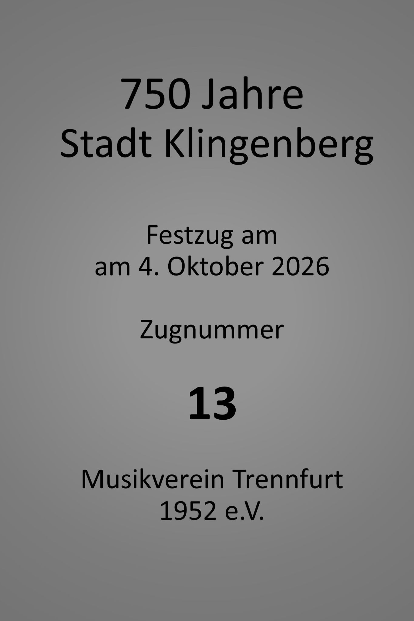 Zugnummer 13