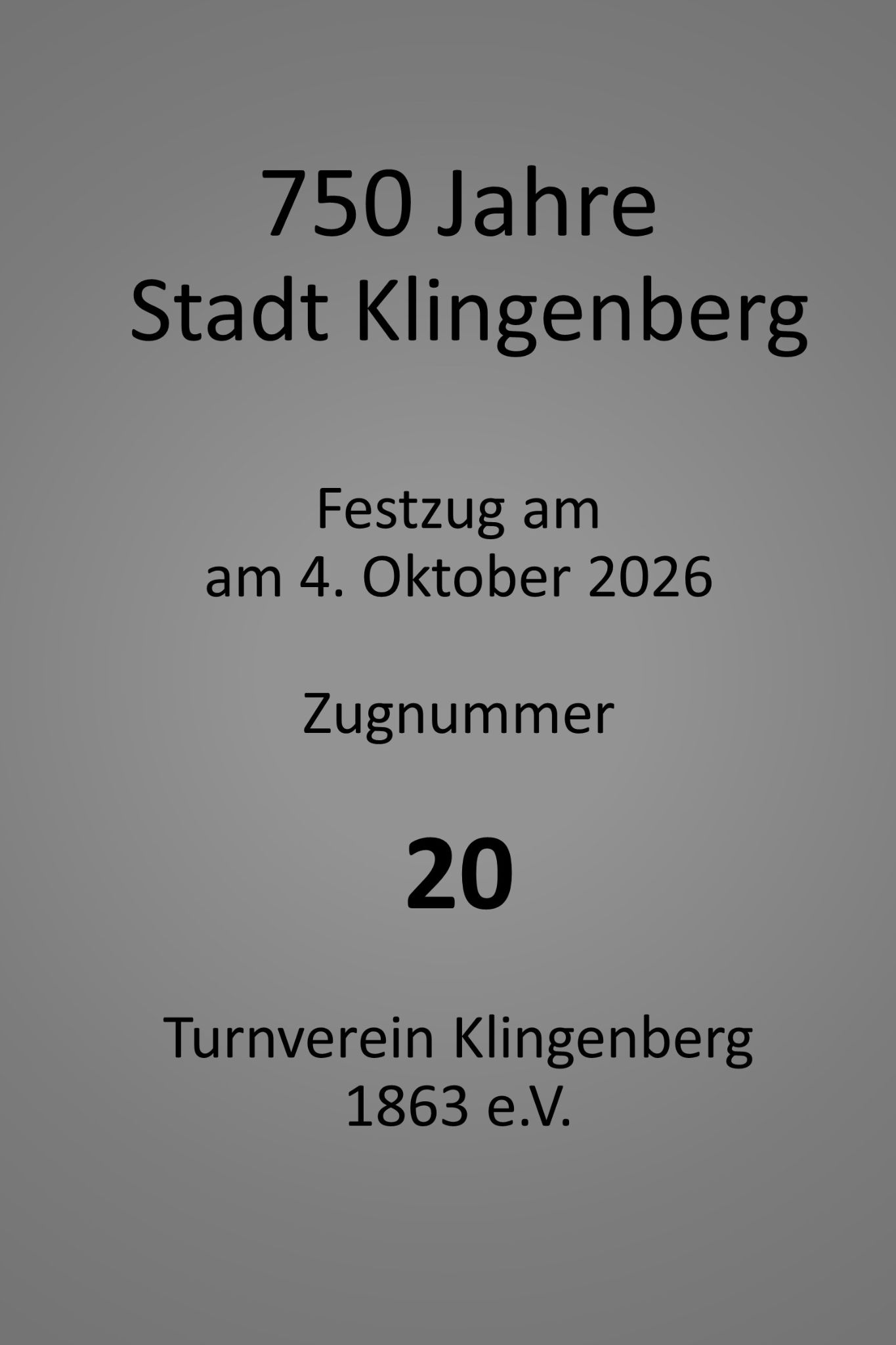 20 090 Zwischenueberschrift Zugnummer 20 20261003