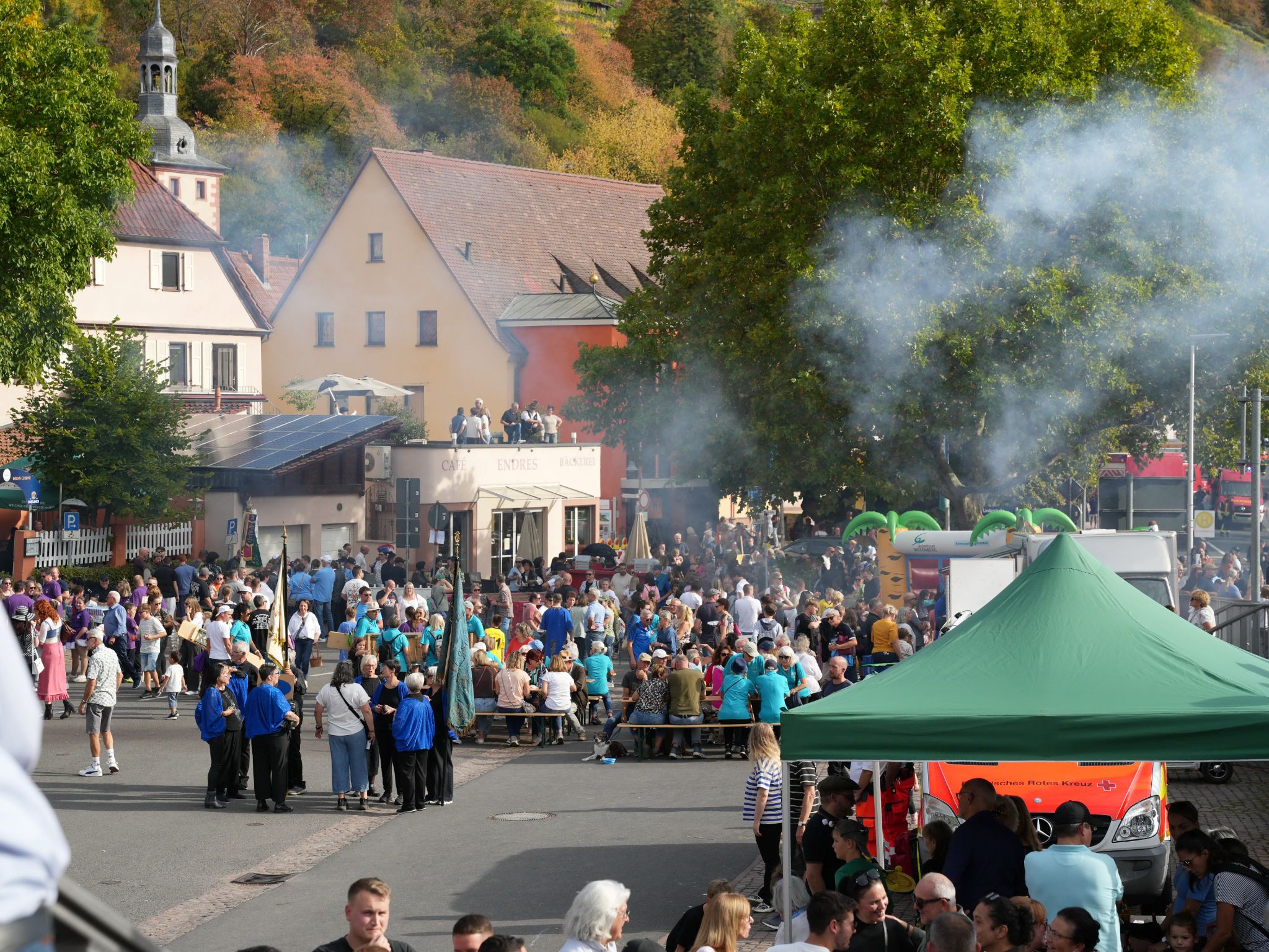 Einzug auf den Winzerfestplatz