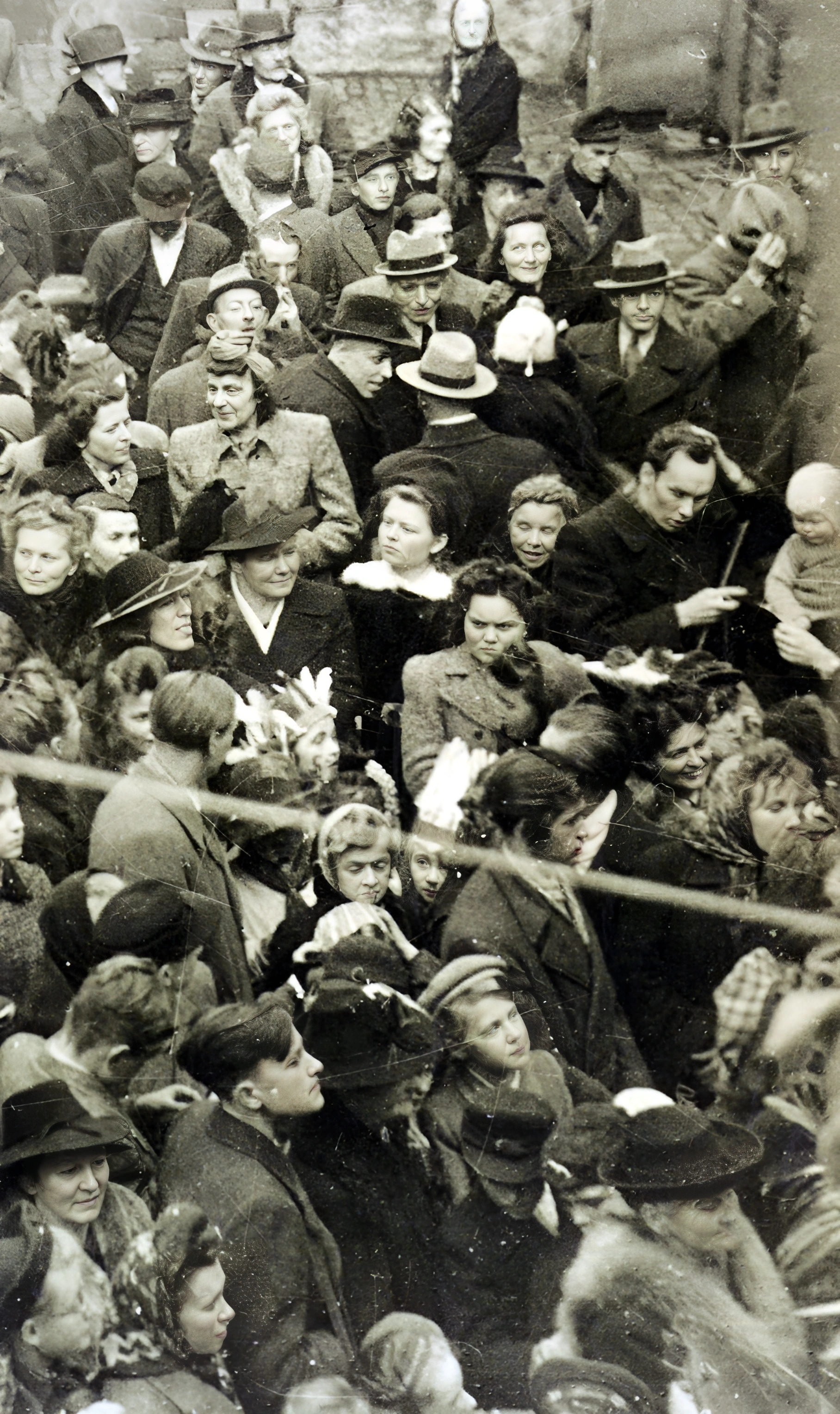 Kinderfasching in Klingenberg 1949