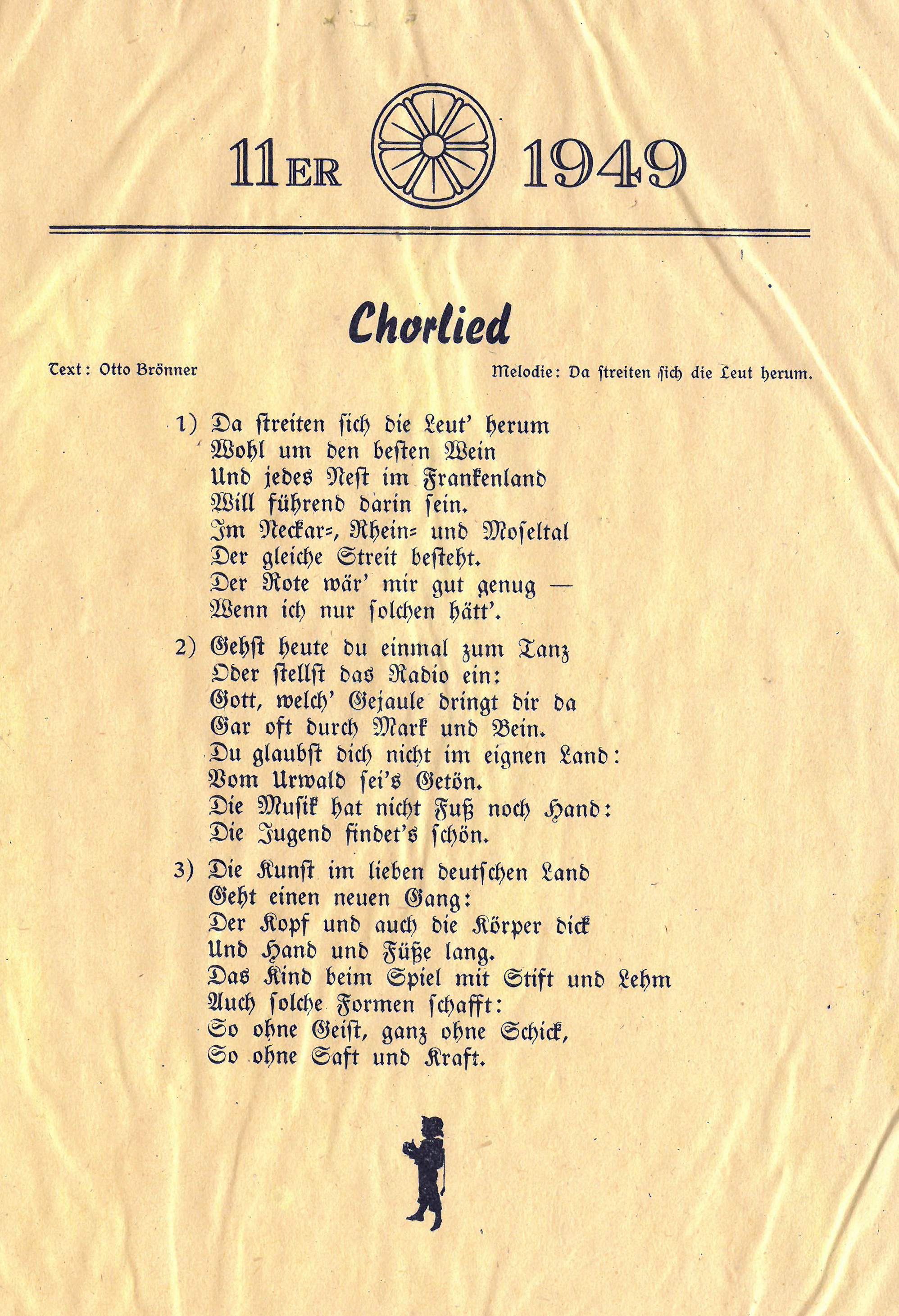 Chorlied 1949