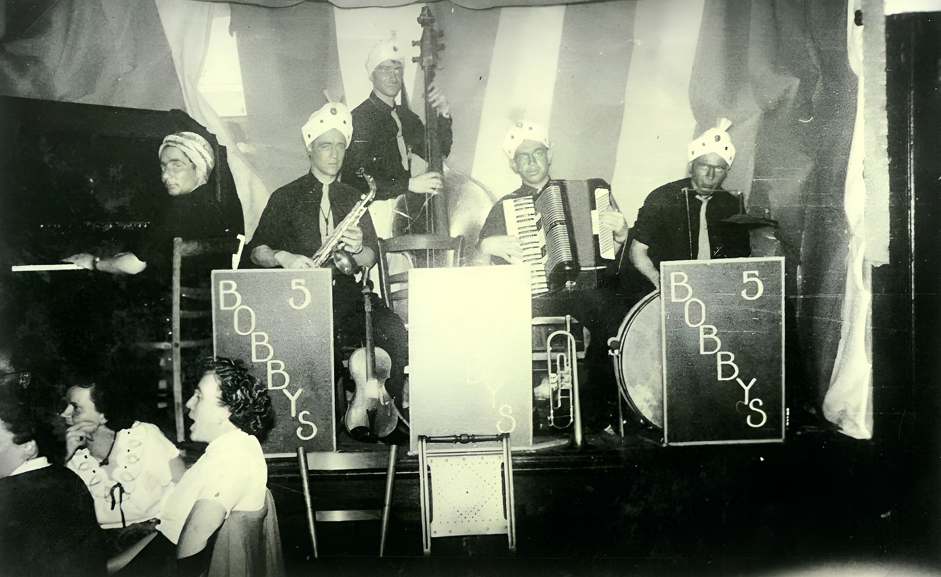 Die Tanzkapelle "Bobbys" 1950