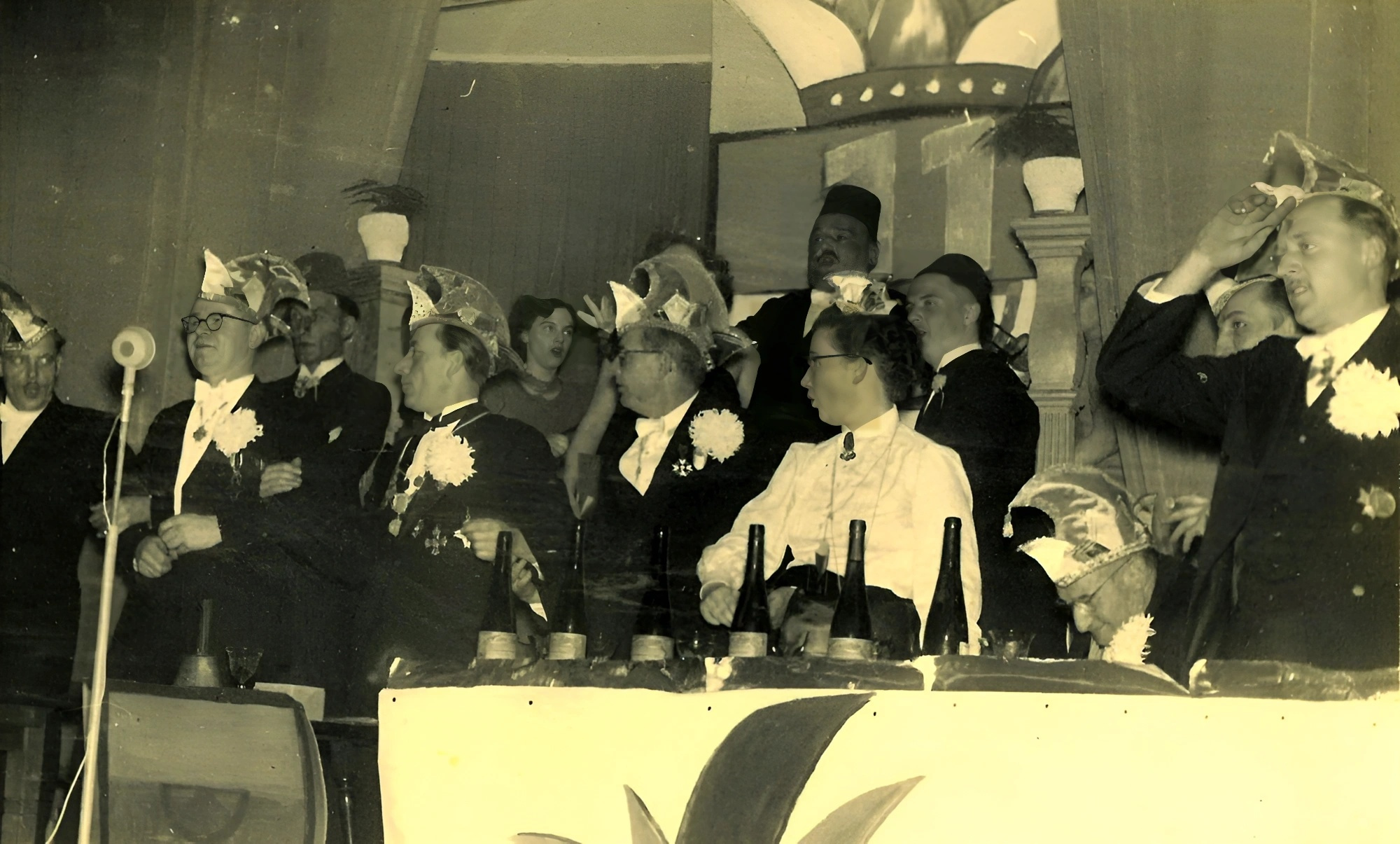 "König Faruk bittet um Asyl" 1952