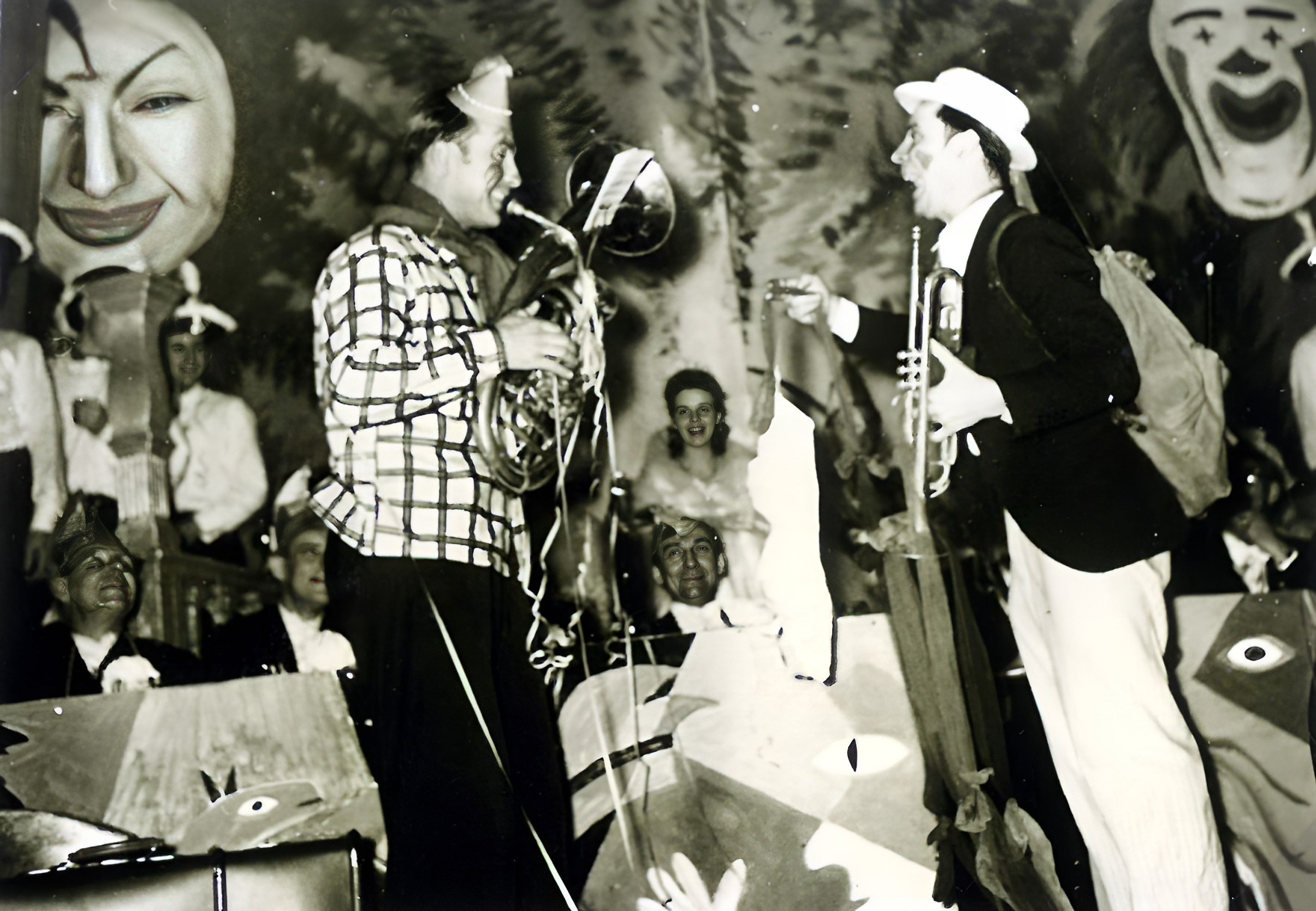 Karl Gernhart und Willi Henning 1957