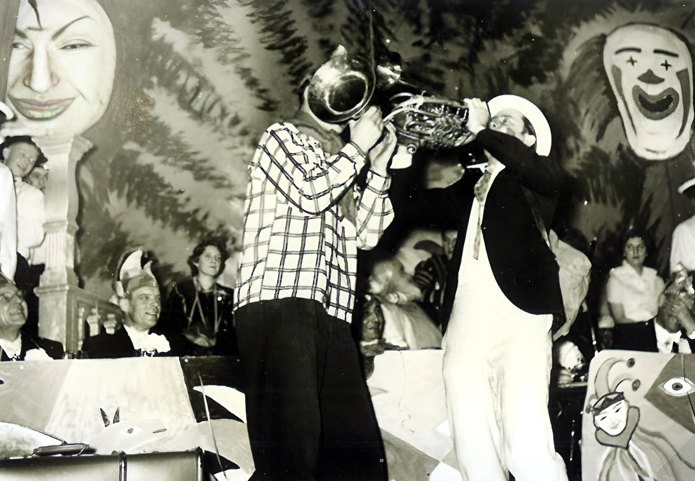 Karl Gernhart und Willi Henning 1957