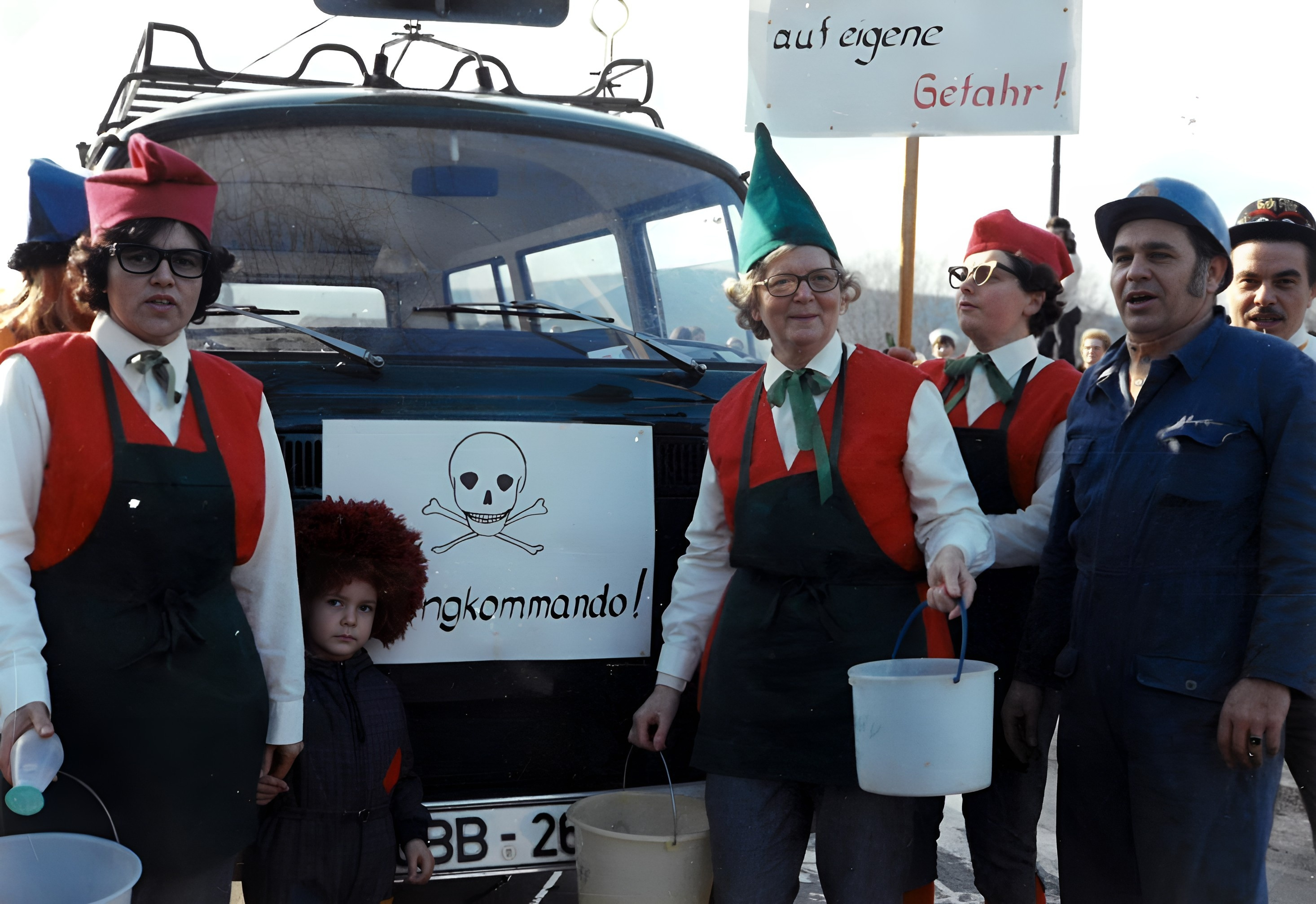 Fasching 1971 - "Die Brücke wird gesprengt"