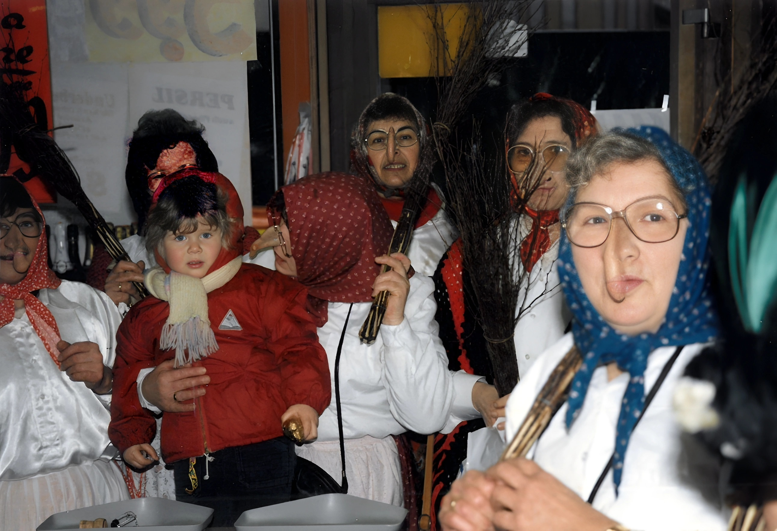 Die Mittwochsturnerinnen am Rosenmontag 1986