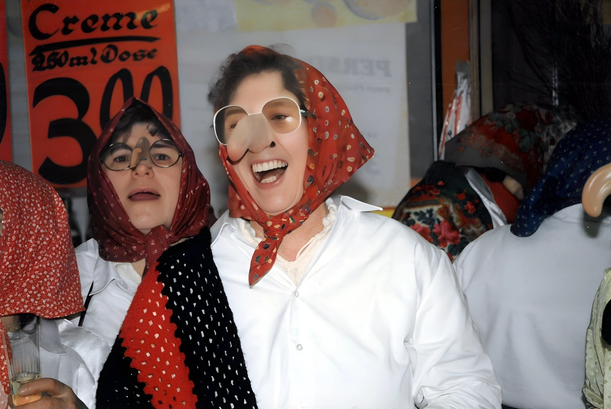 Die Mittwochsturnerinnen am Rosenmontag 1986