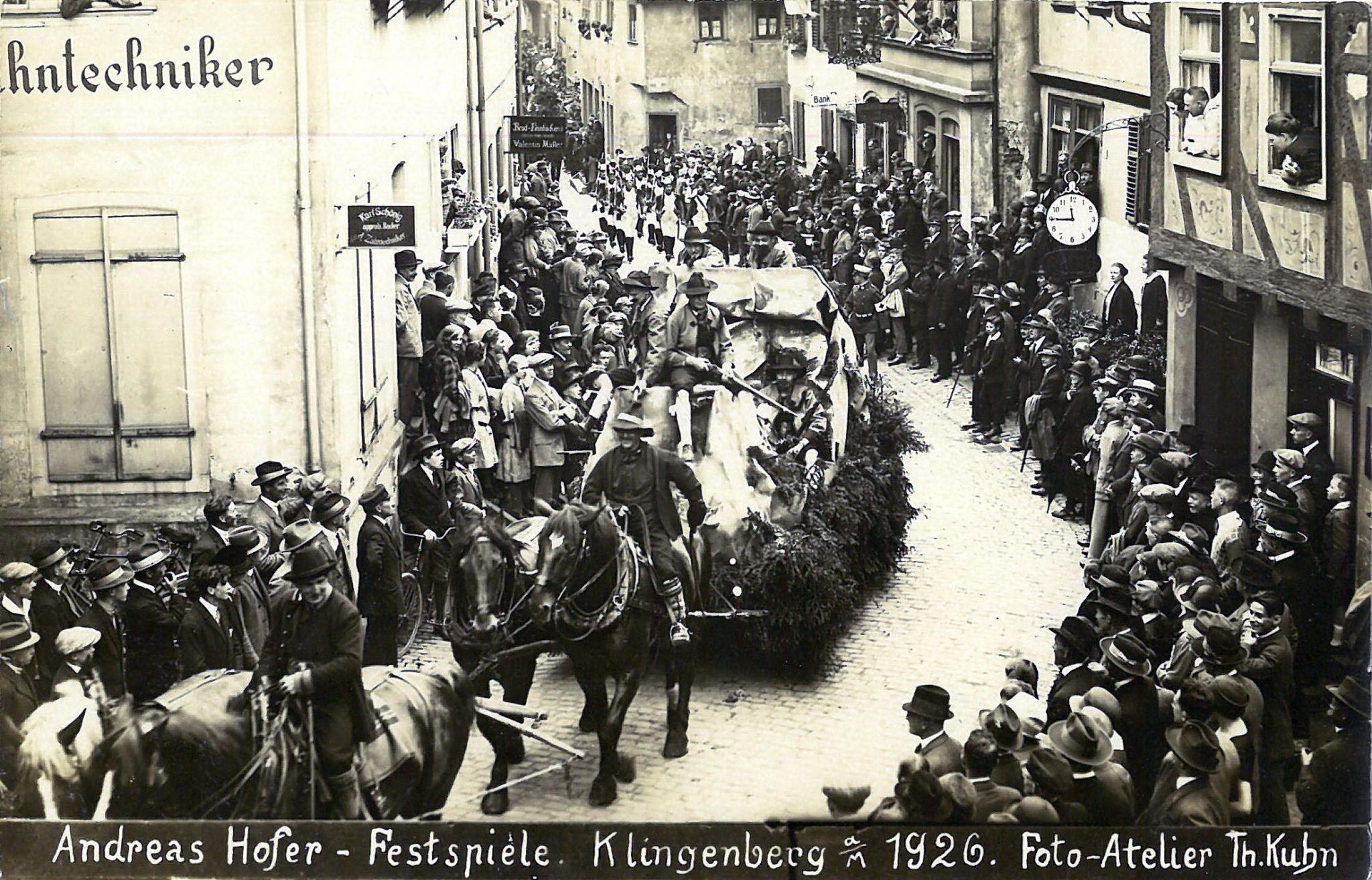 Andreas-Hofer-Festspiele 1926