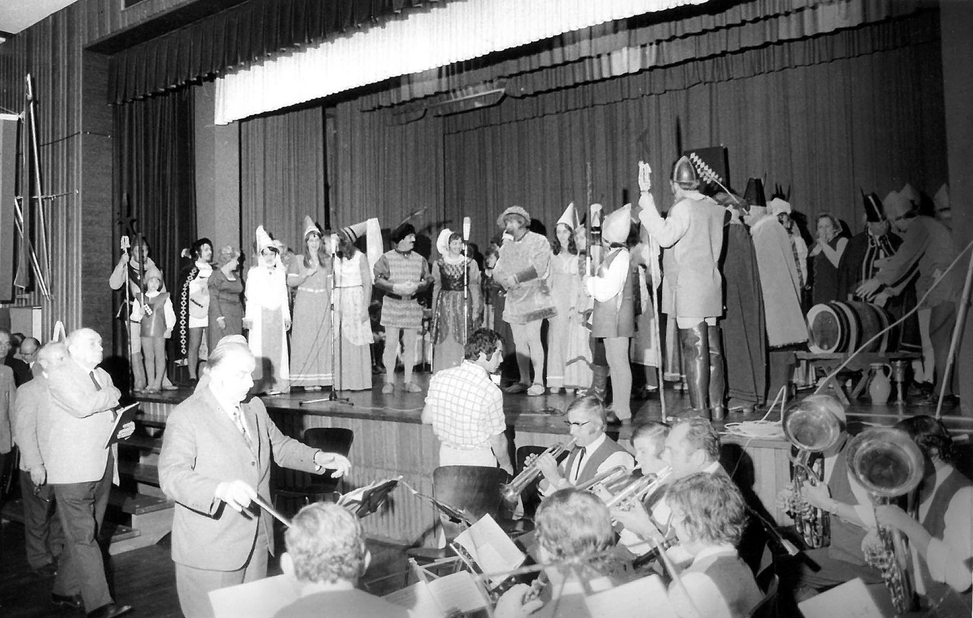 Aufführung "Begegnung in Bickenbach" 1975