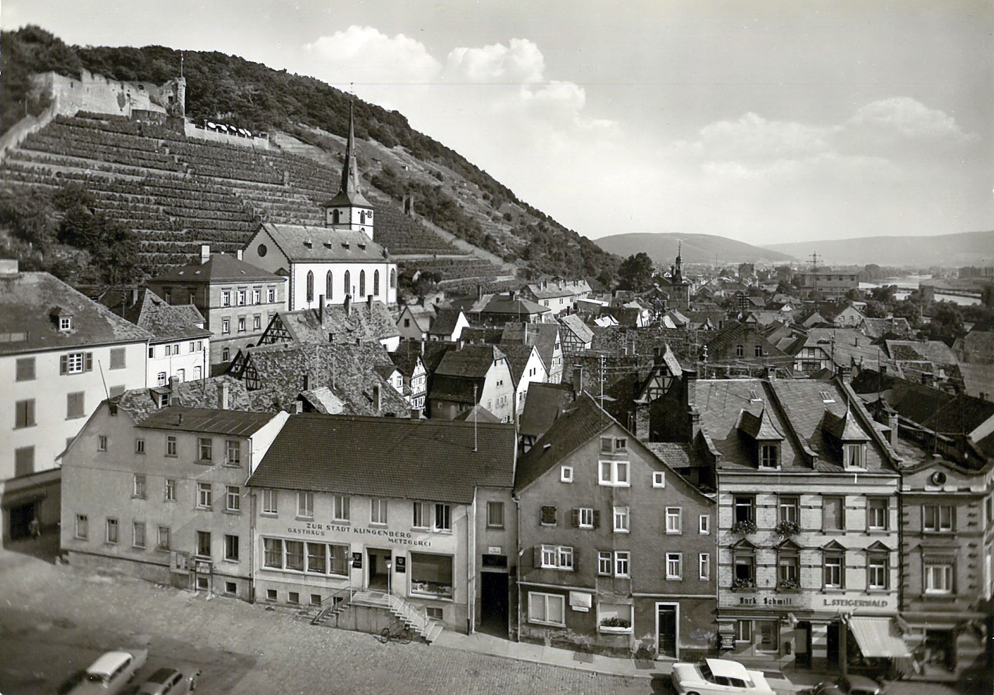 Gasthaus "Zur Stadt Klingenberg" ca. 1970