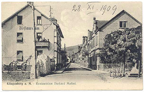 Die Restauration Burkard Mallad 1909