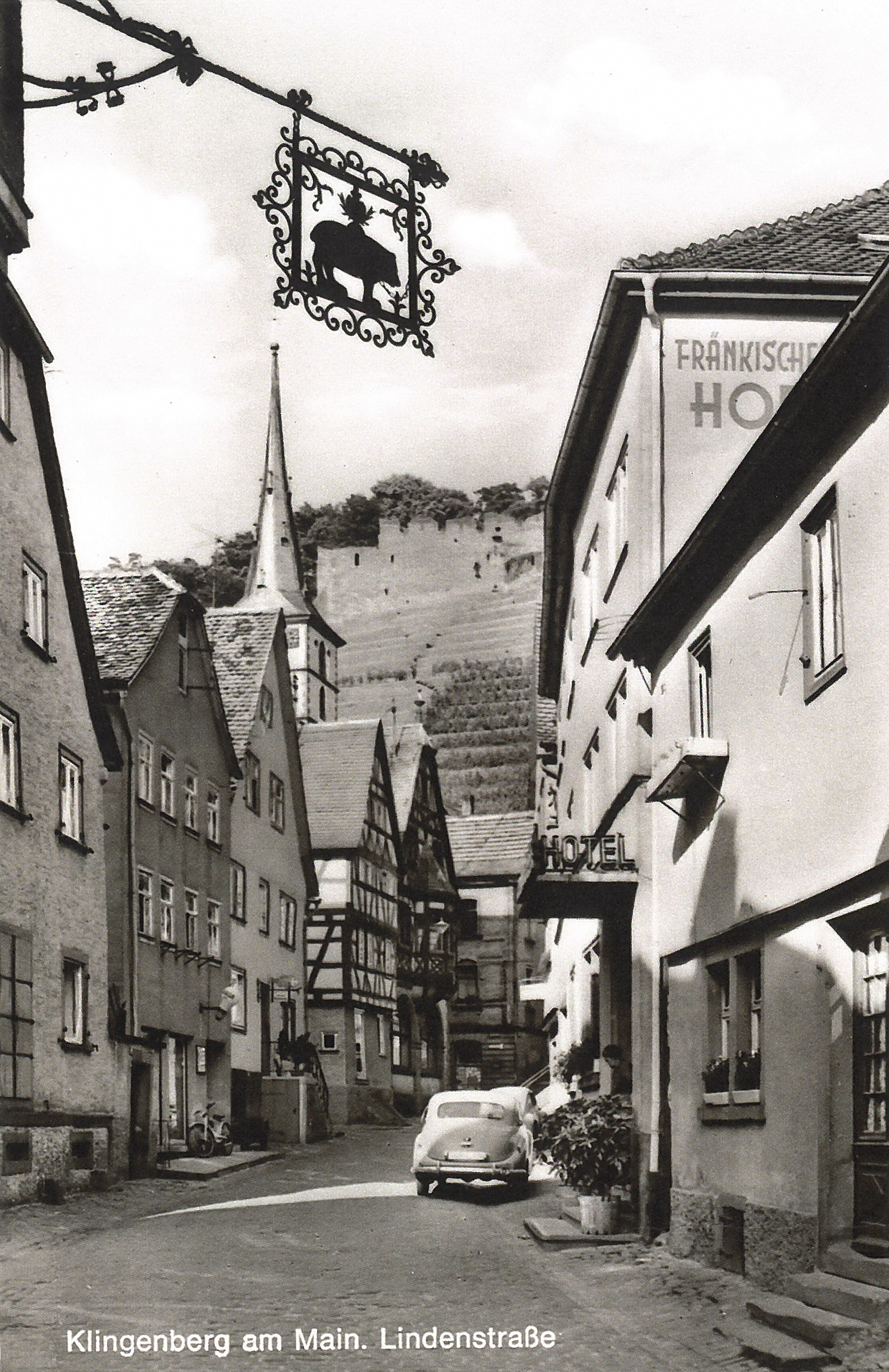 Die Lindenstraße in den 1950er Jahren