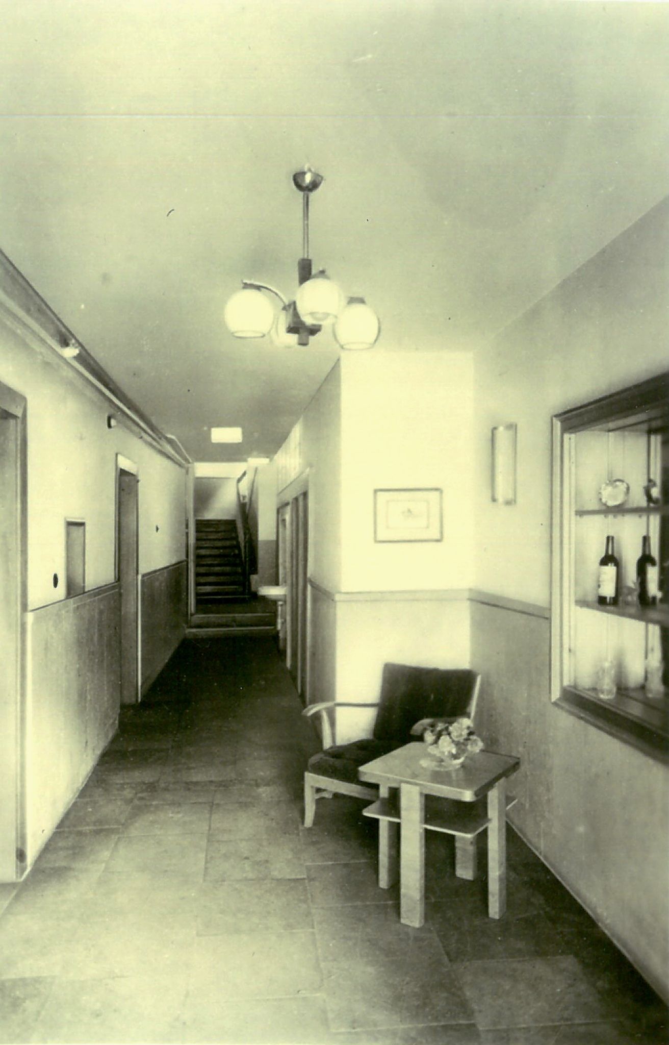 Innenansicht um 1960