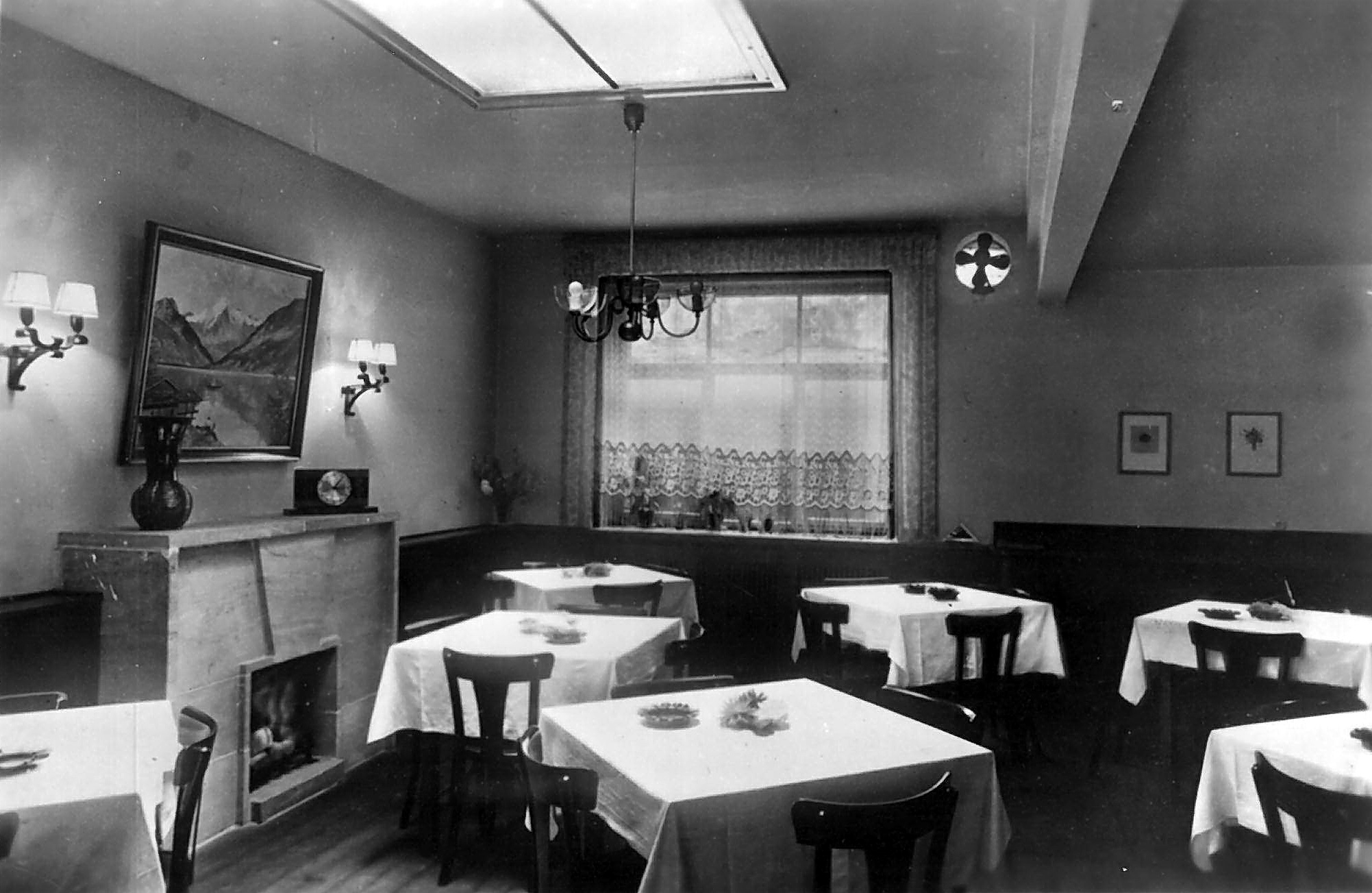 Innenansicht um 1960