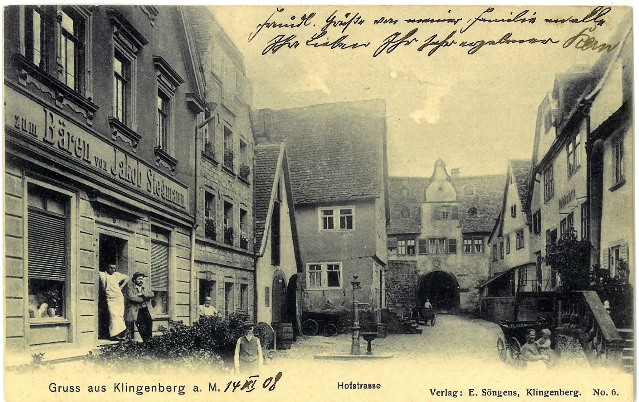 Ansichtskarte 1908