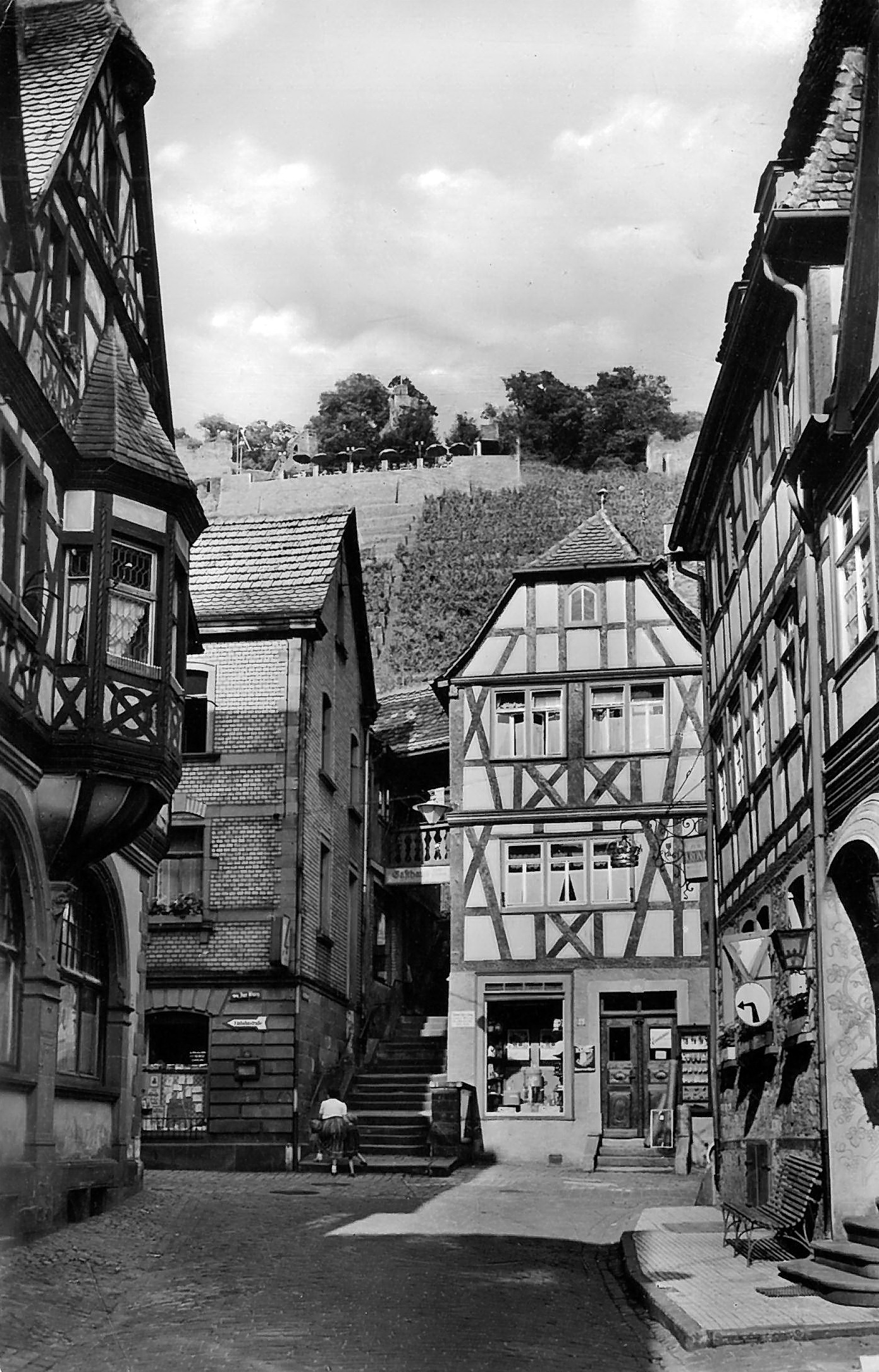 Ansichtskarte "Lindenstraße"