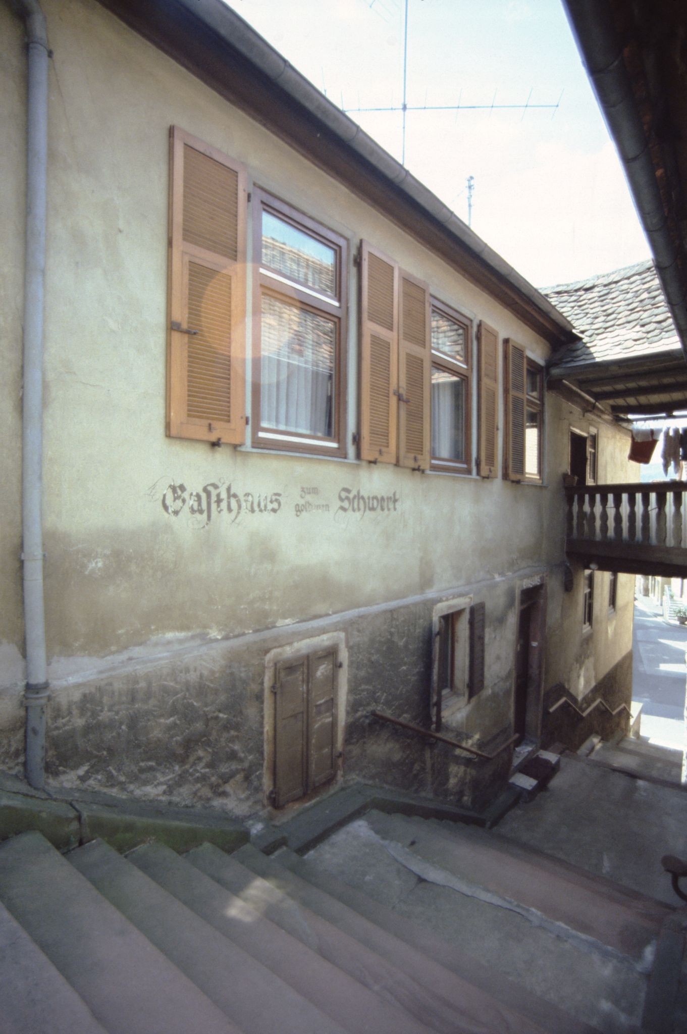 Das Gasthaus zum Schwert 1981