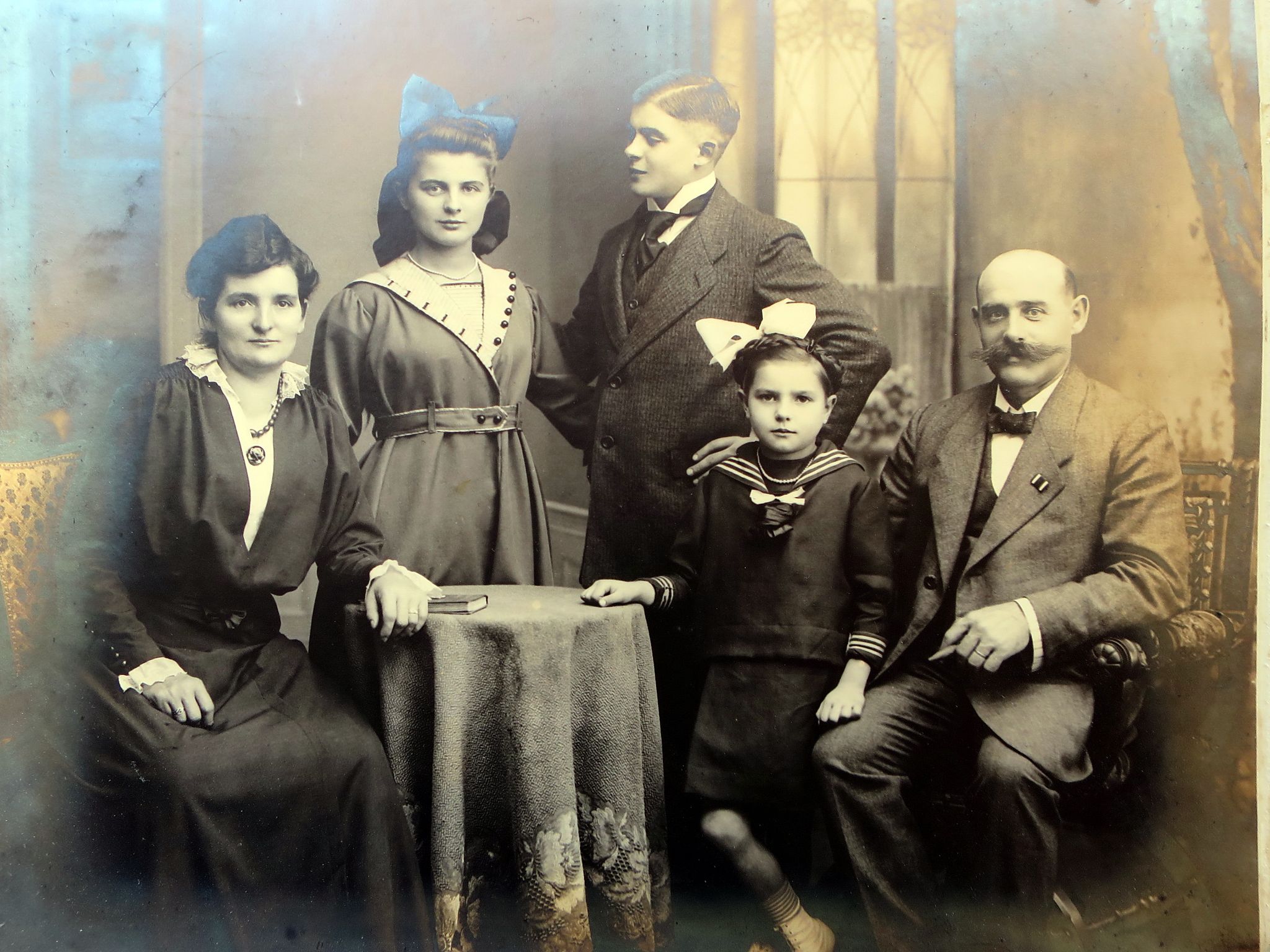 Familienfoto ca. 1918