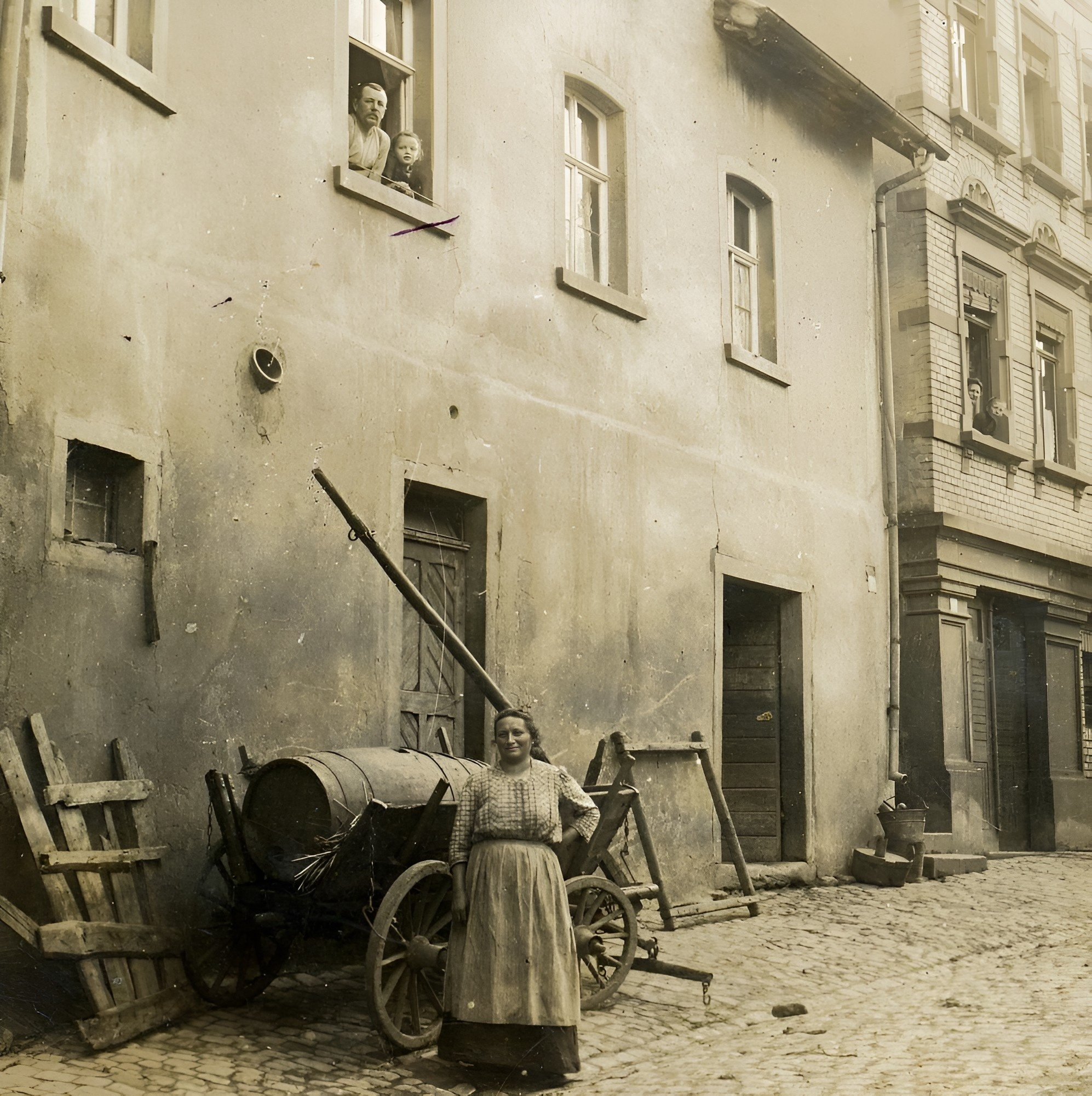 Bergwerkstraße 11 um 1920