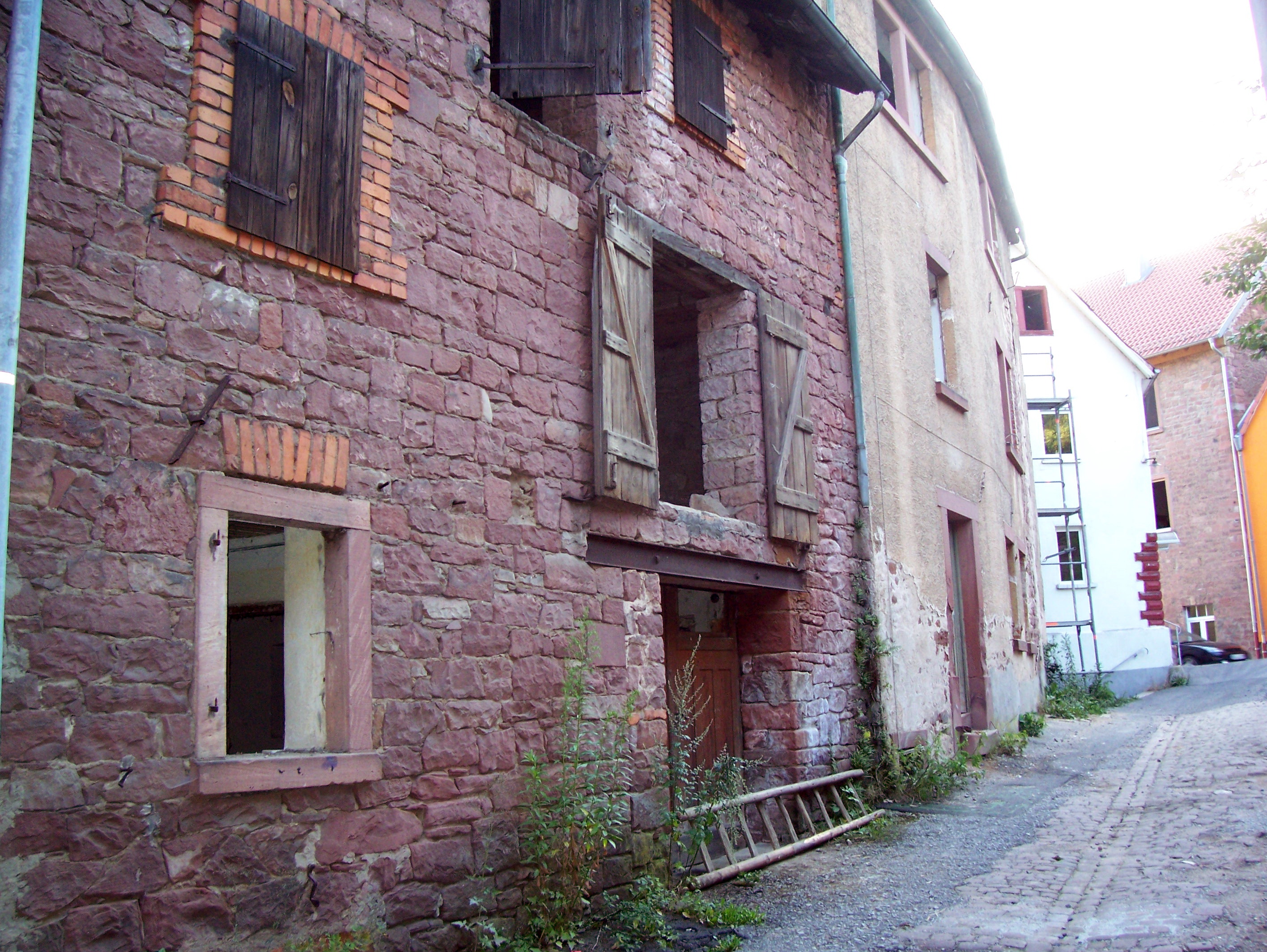 Die Bergwerkstraße 16a - Schluchtgebäude