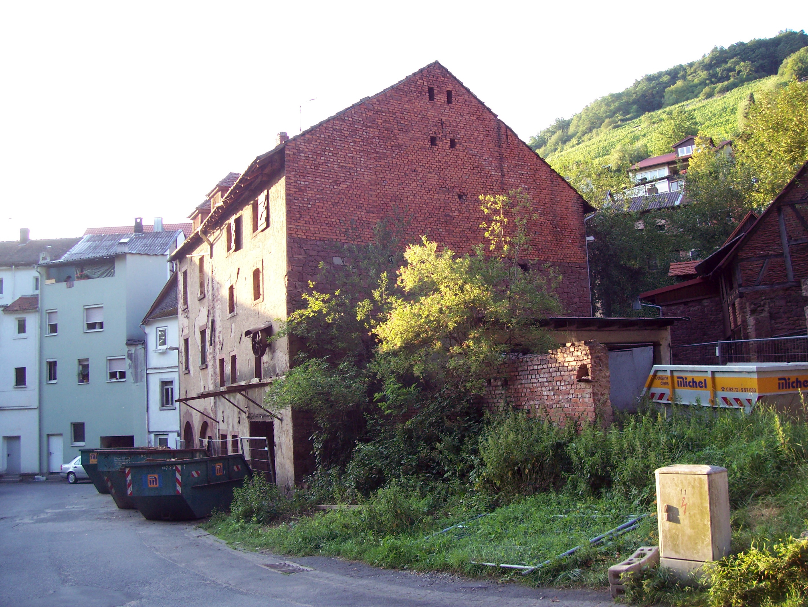 Die Bergwerkstraße 16a - Schluchtgebäude