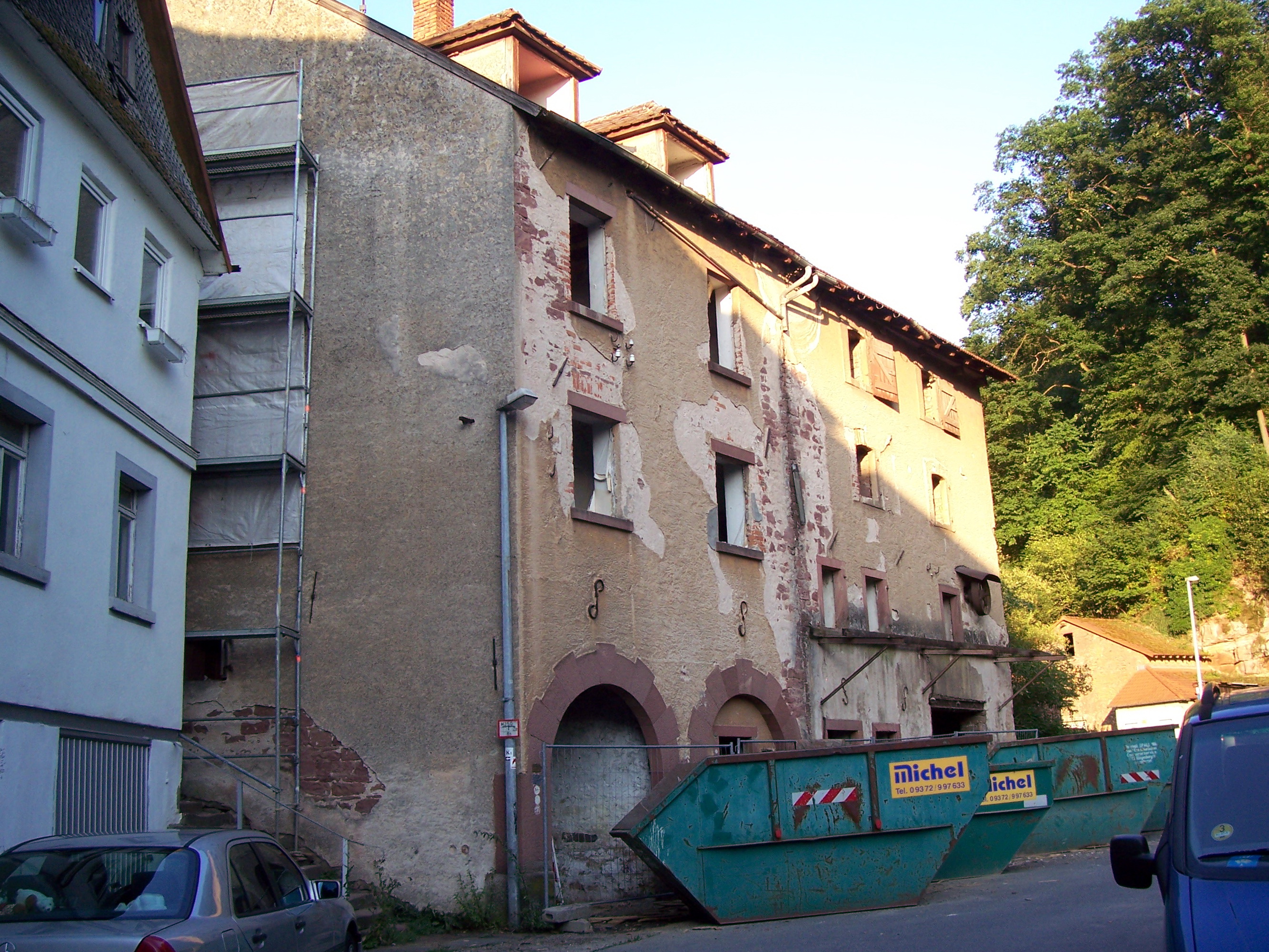 Die Bergwerkstraße 16a - Schluchtgebäude