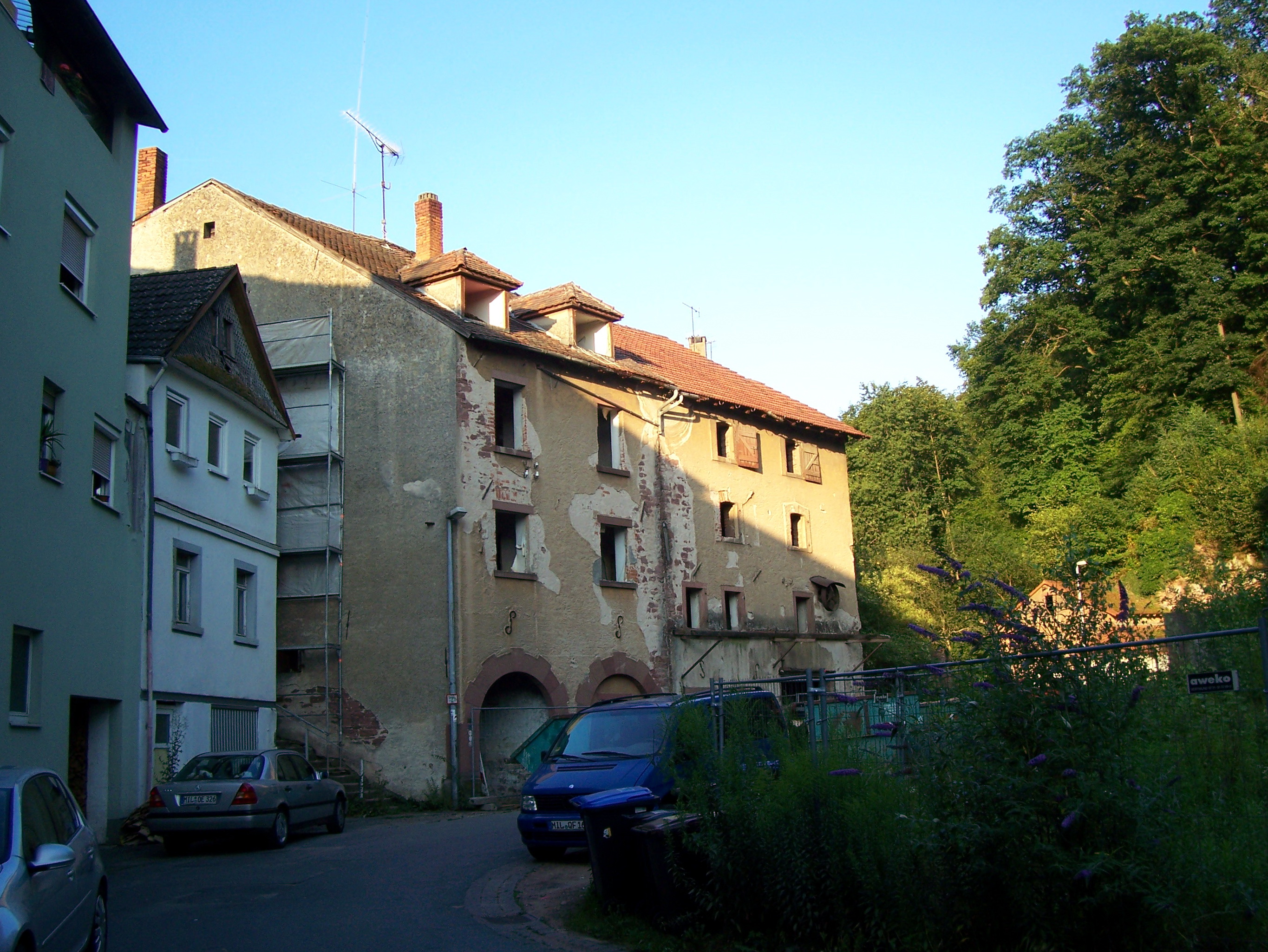 Die Bergwerkstraße 16a - Schluchtgebäude