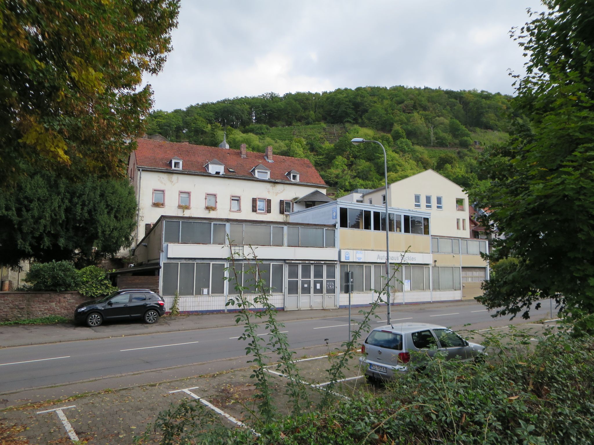 Die Autowerkstatt Nickles nach Stilllegung