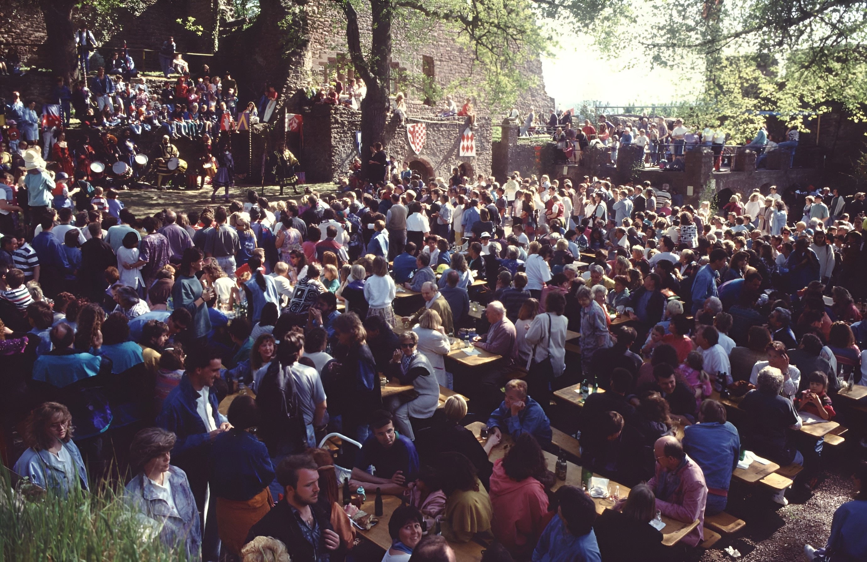 Klingenberger Weintage auf der Clingenburg 1994