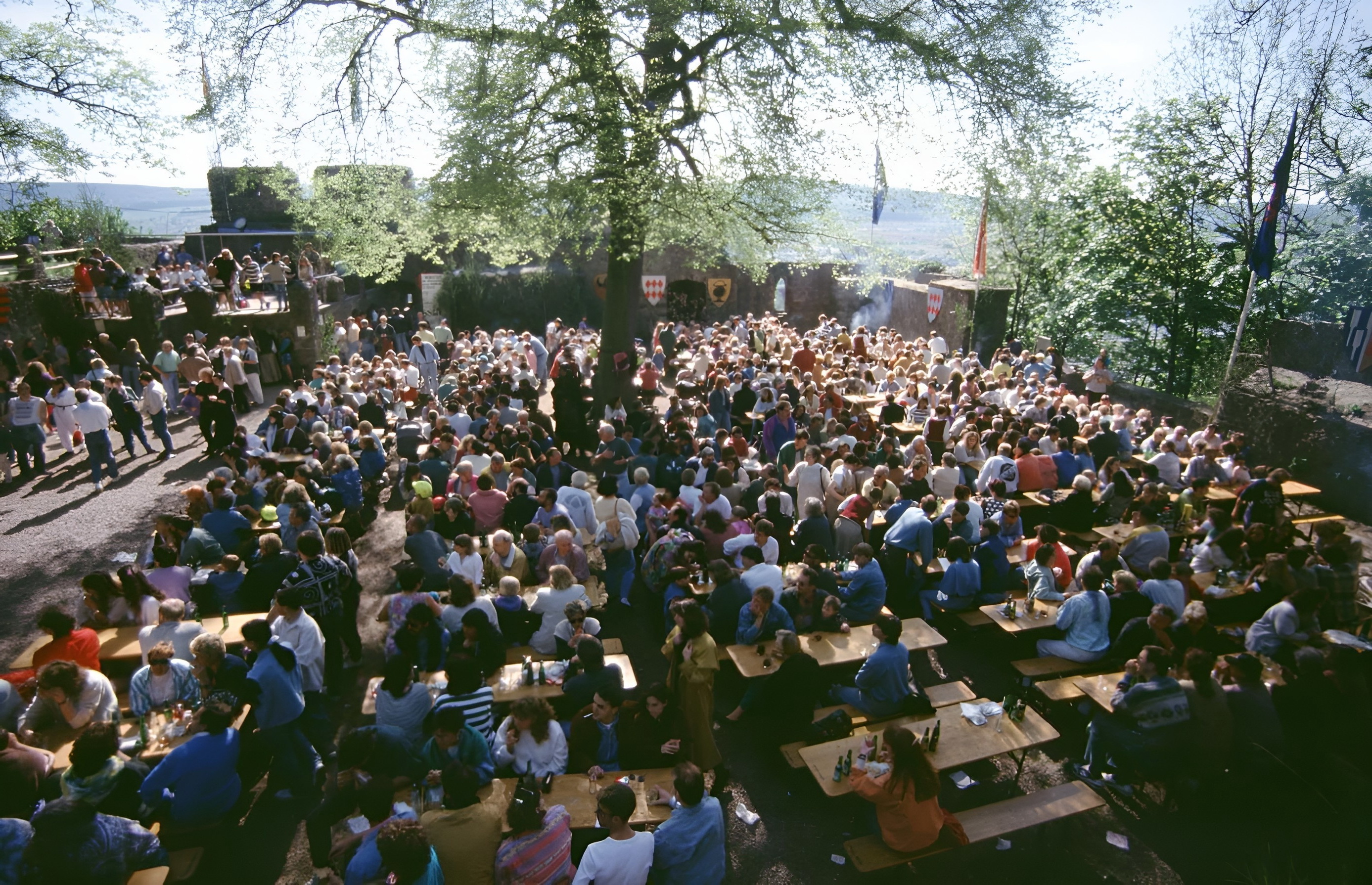 Klingenberger Weintage auf der Clingenburg 1994