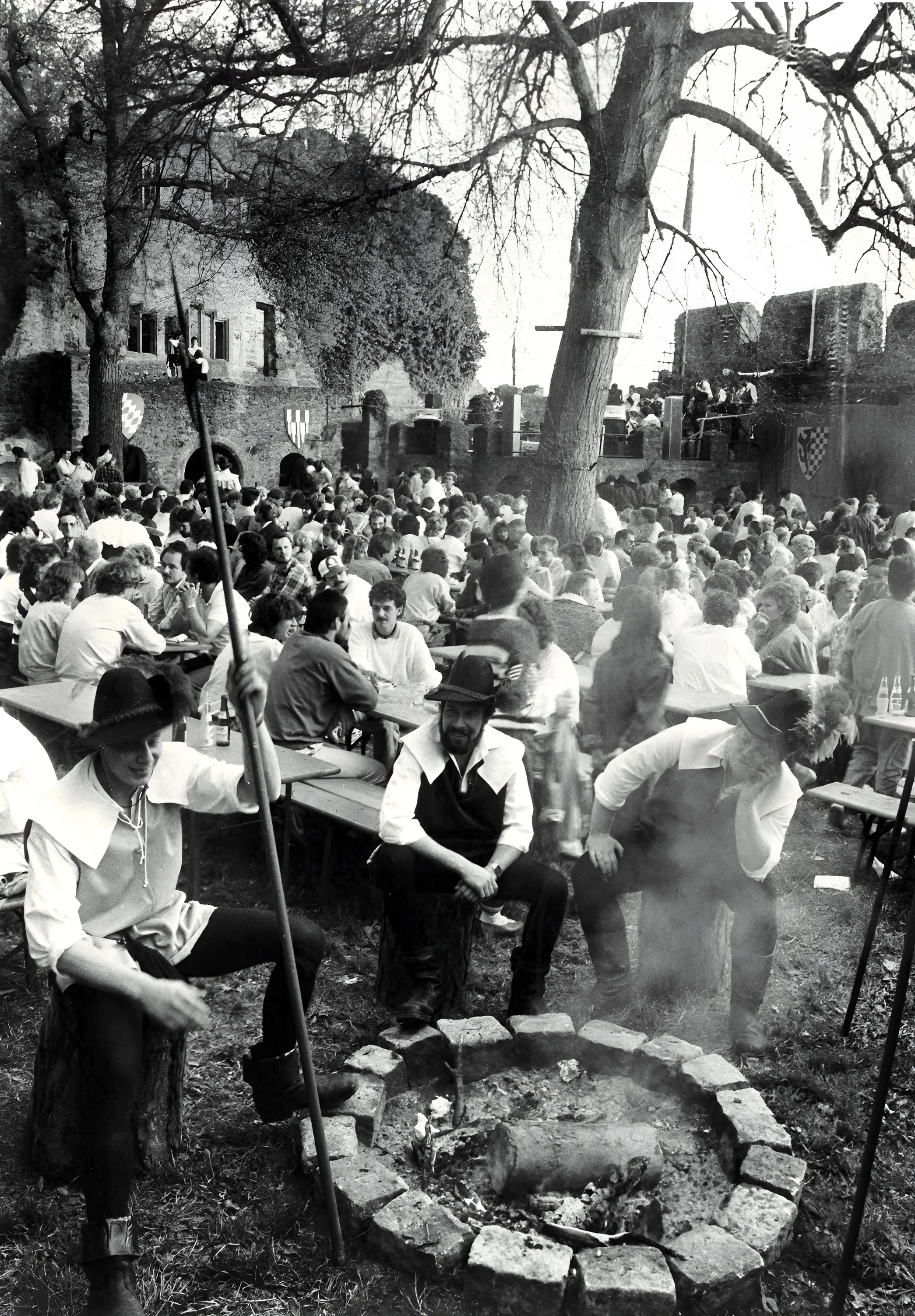 Klingenberger Weintage auf der Clingenburg 1996